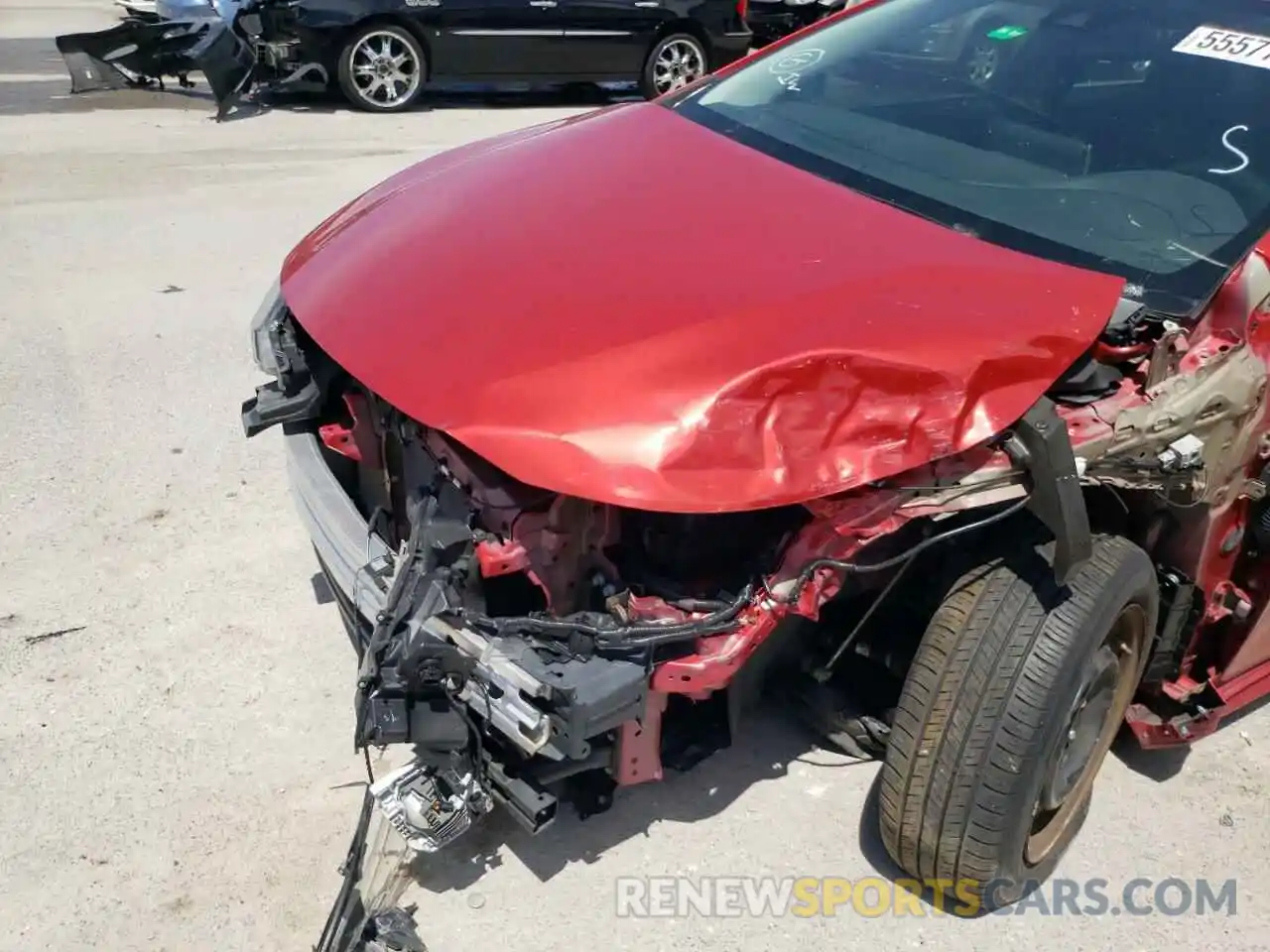 9 Photograph of a damaged car 5YFEPRAE9LP012934 TOYOTA COROLLA 2020