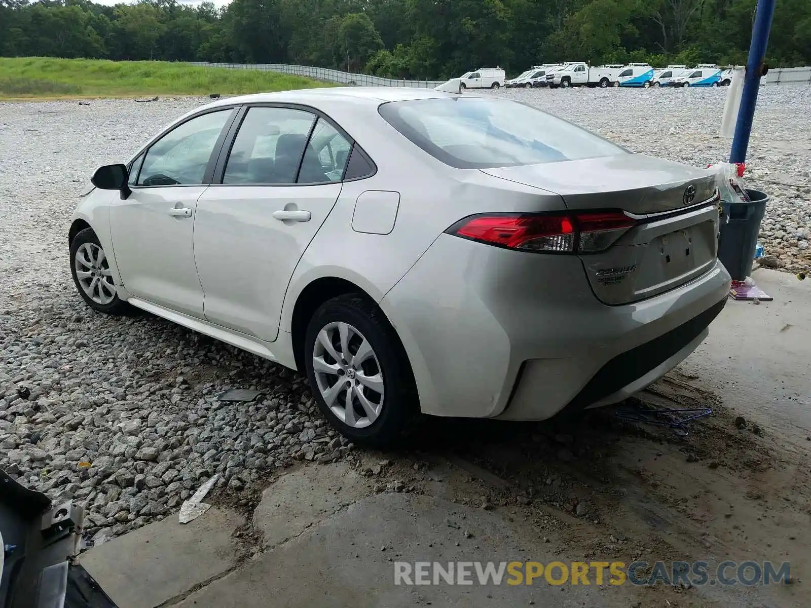 3 Photograph of a damaged car 5YFEPRAE9LP020015 TOYOTA COROLLA 2020