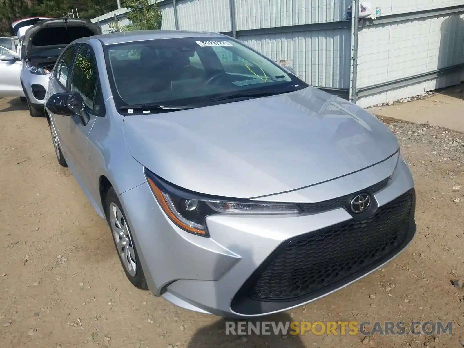 1 Photograph of a damaged car 5YFEPRAE9LP021486 TOYOTA COROLLA 2020