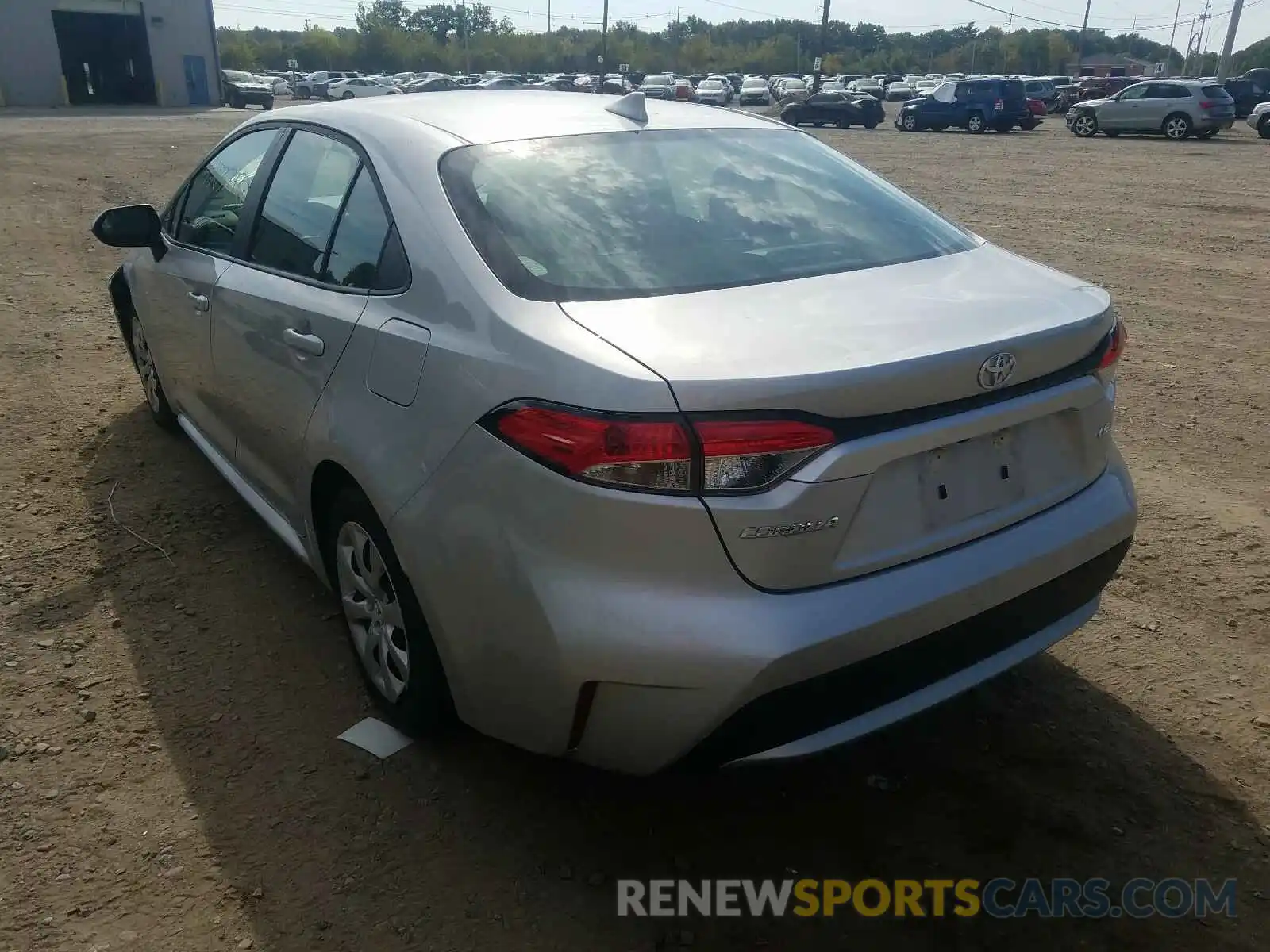 3 Photograph of a damaged car 5YFEPRAE9LP021486 TOYOTA COROLLA 2020