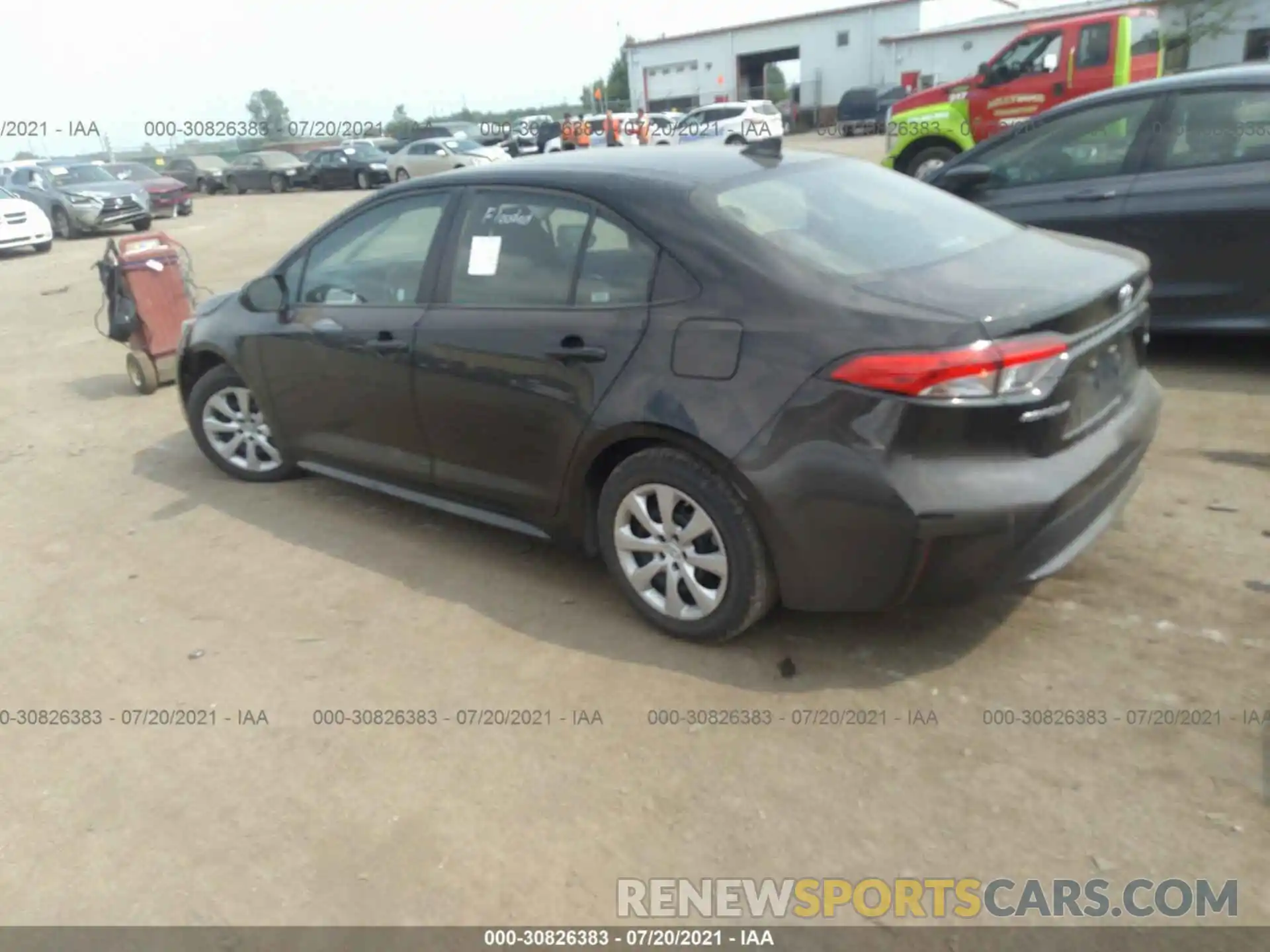 3 Photograph of a damaged car 5YFEPRAE9LP023139 TOYOTA COROLLA 2020