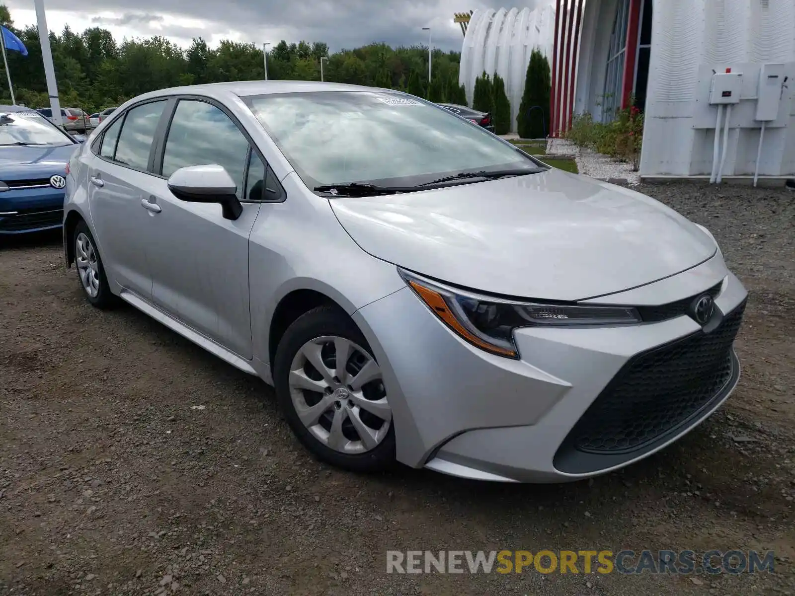 1 Photograph of a damaged car 5YFEPRAE9LP023786 TOYOTA COROLLA 2020