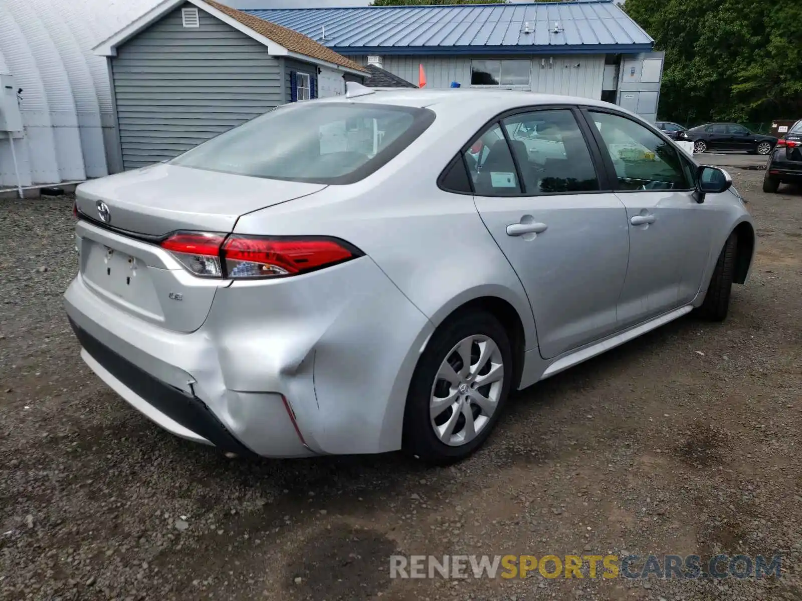 4 Photograph of a damaged car 5YFEPRAE9LP023786 TOYOTA COROLLA 2020