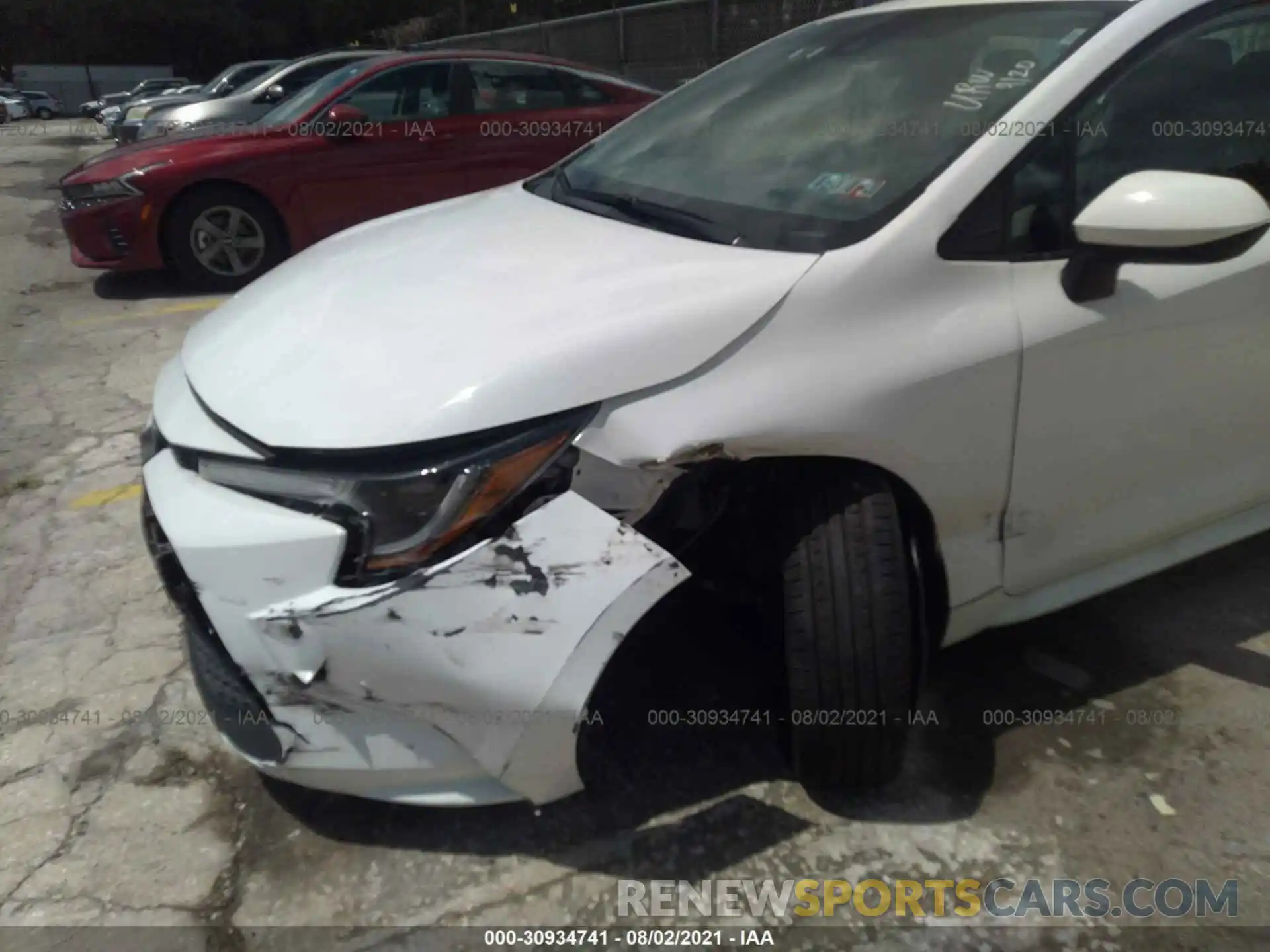 6 Photograph of a damaged car 5YFEPRAE9LP024789 TOYOTA COROLLA 2020