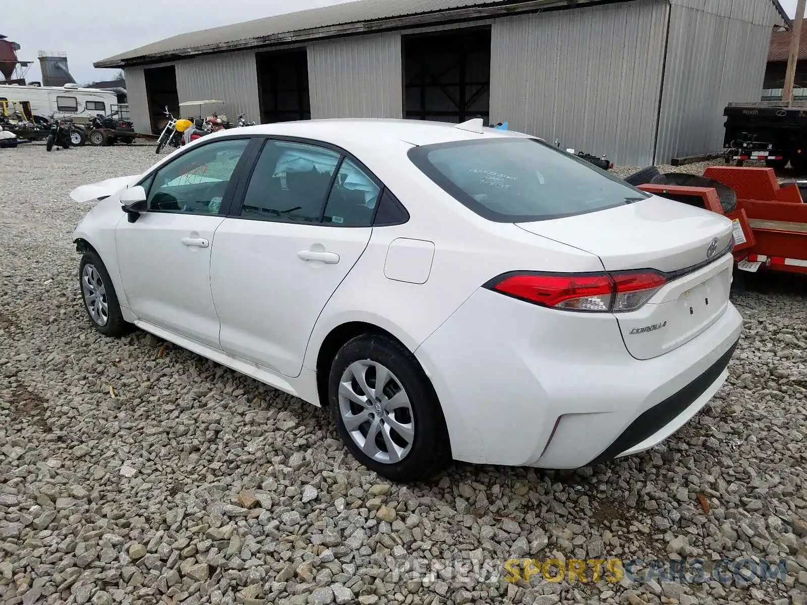 3 Photograph of a damaged car 5YFEPRAE9LP025554 TOYOTA COROLLA 2020