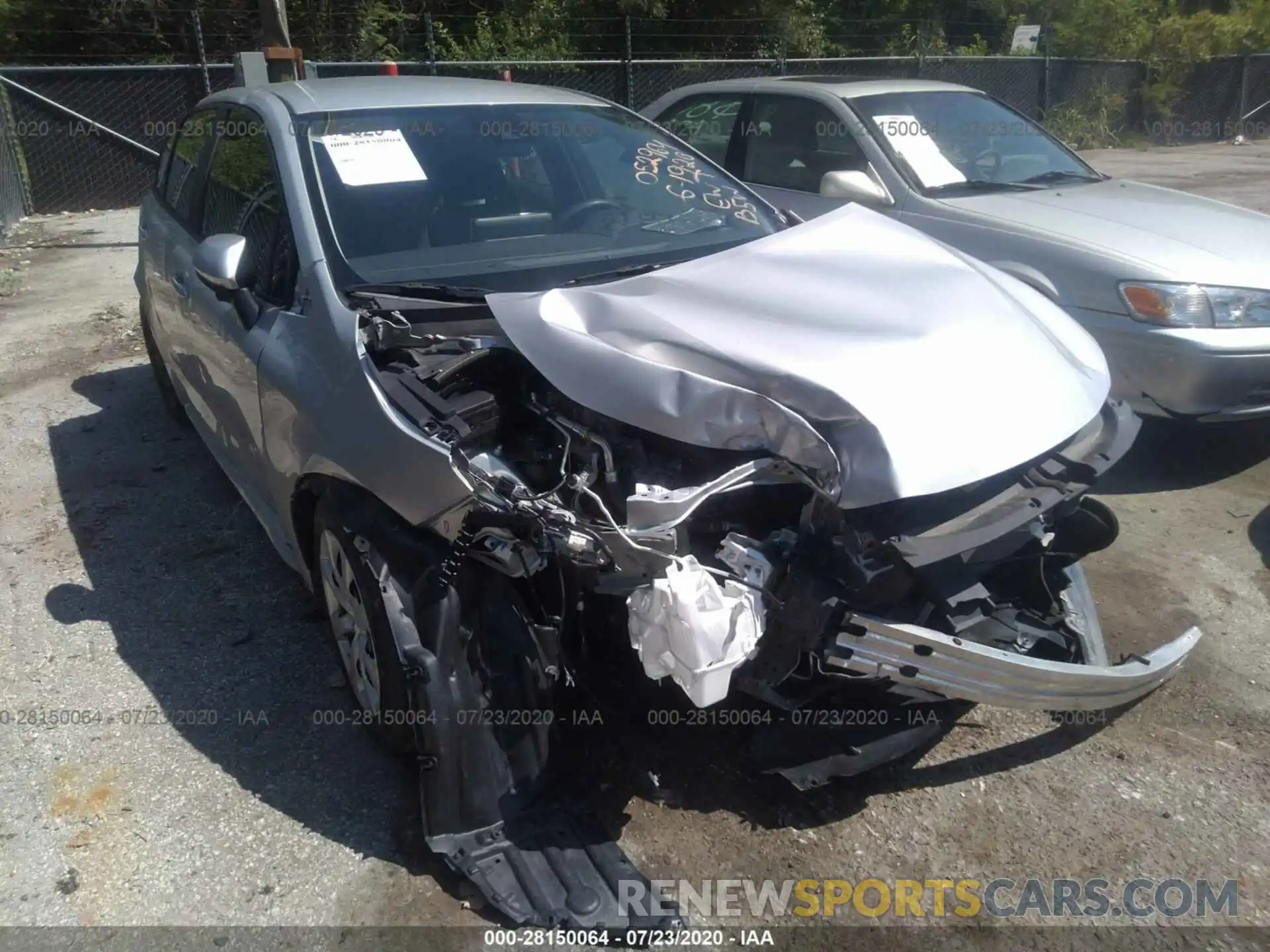 6 Photograph of a damaged car 5YFEPRAE9LP025585 TOYOTA COROLLA 2020