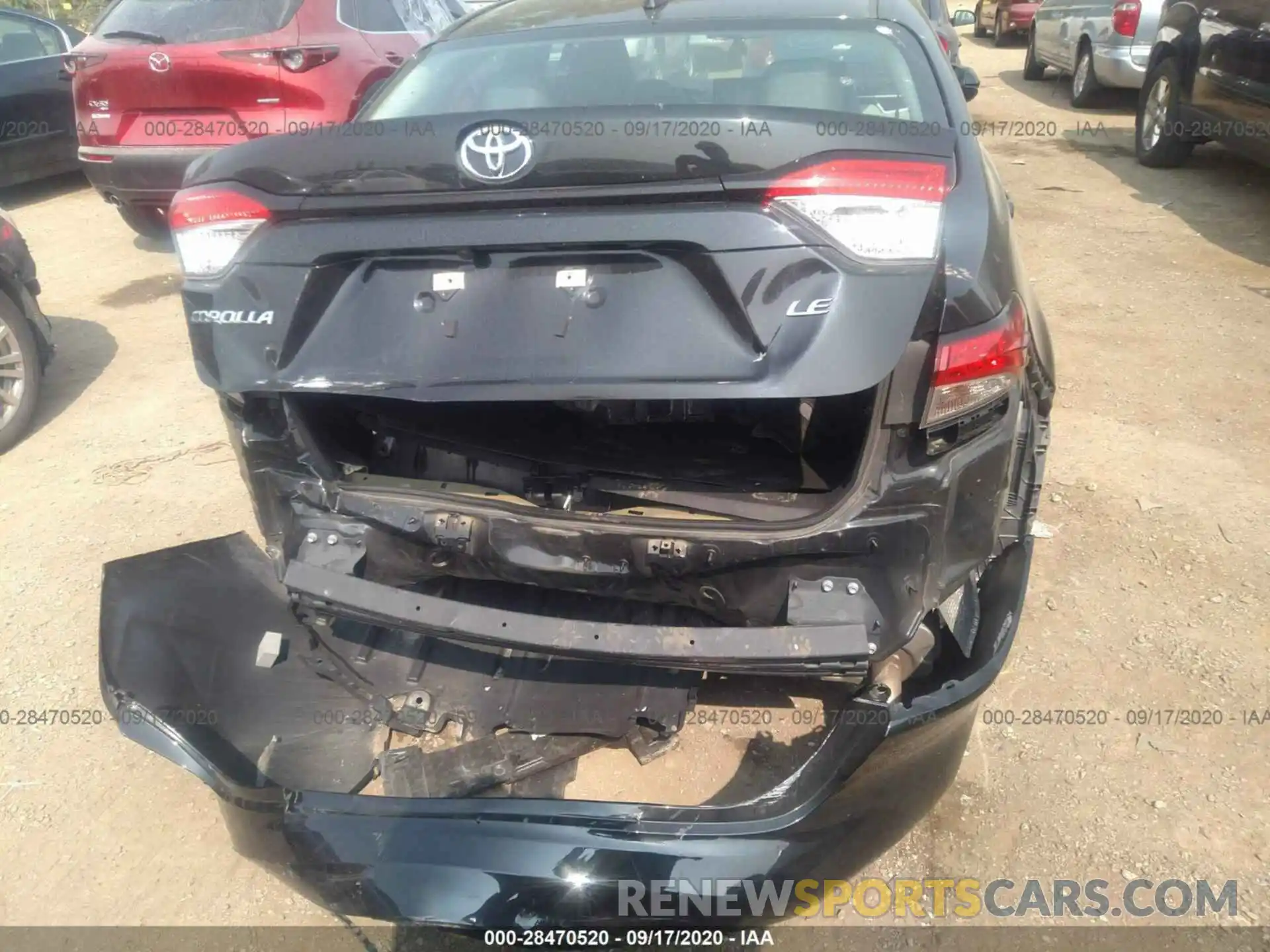 6 Photograph of a damaged car 5YFEPRAE9LP026140 TOYOTA COROLLA 2020