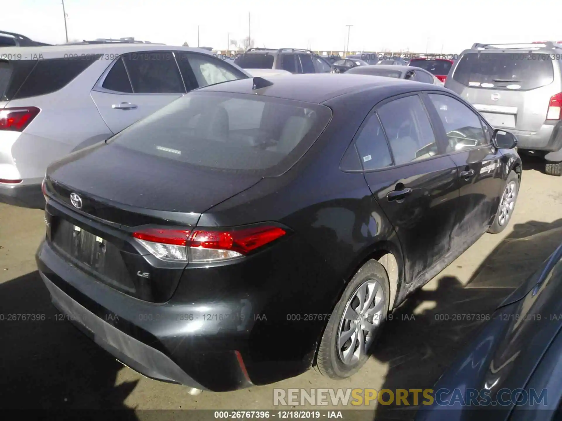 4 Photograph of a damaged car 5YFEPRAE9LP026980 TOYOTA COROLLA 2020