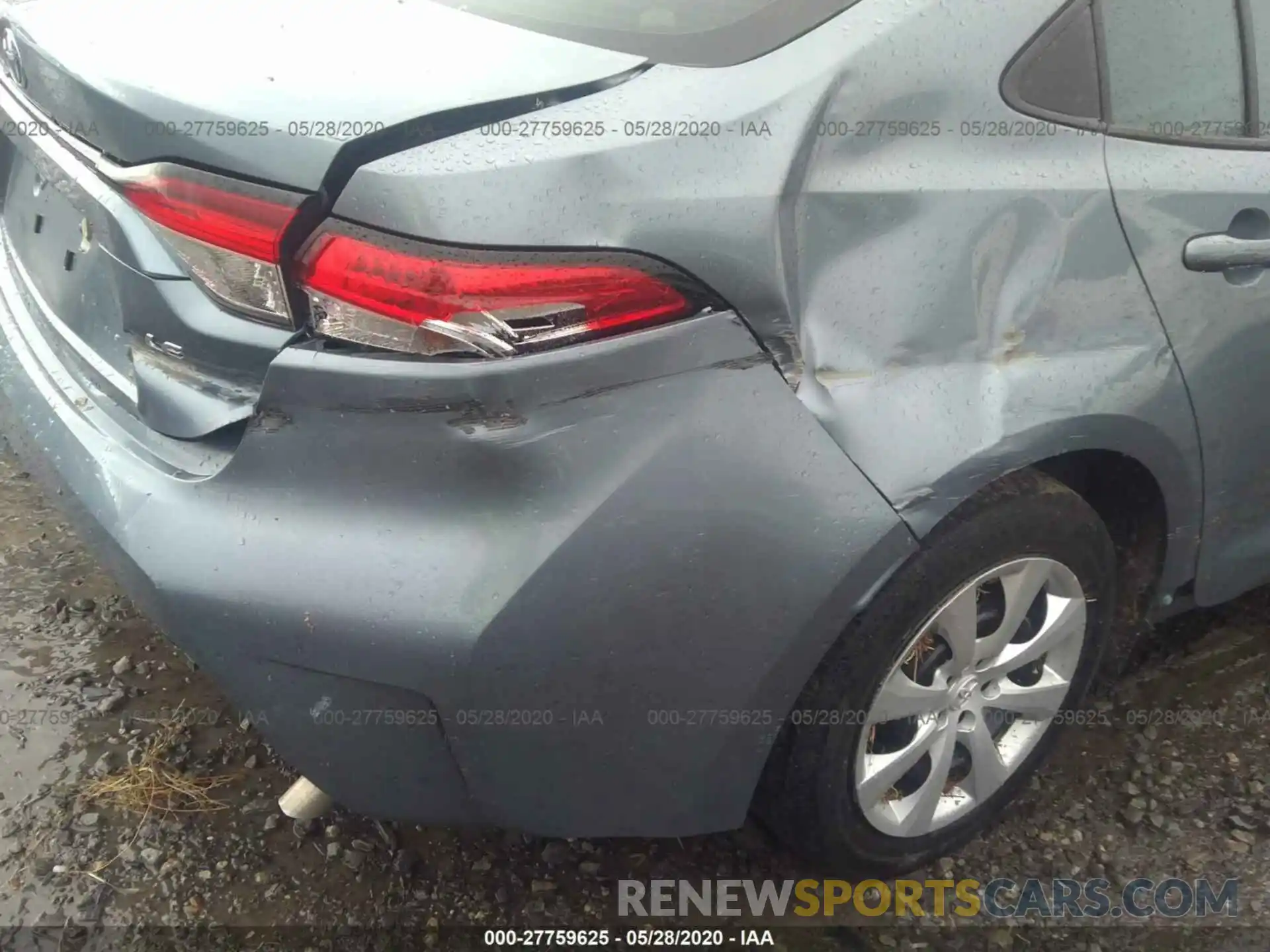 6 Photograph of a damaged car 5YFEPRAE9LP027272 TOYOTA COROLLA 2020