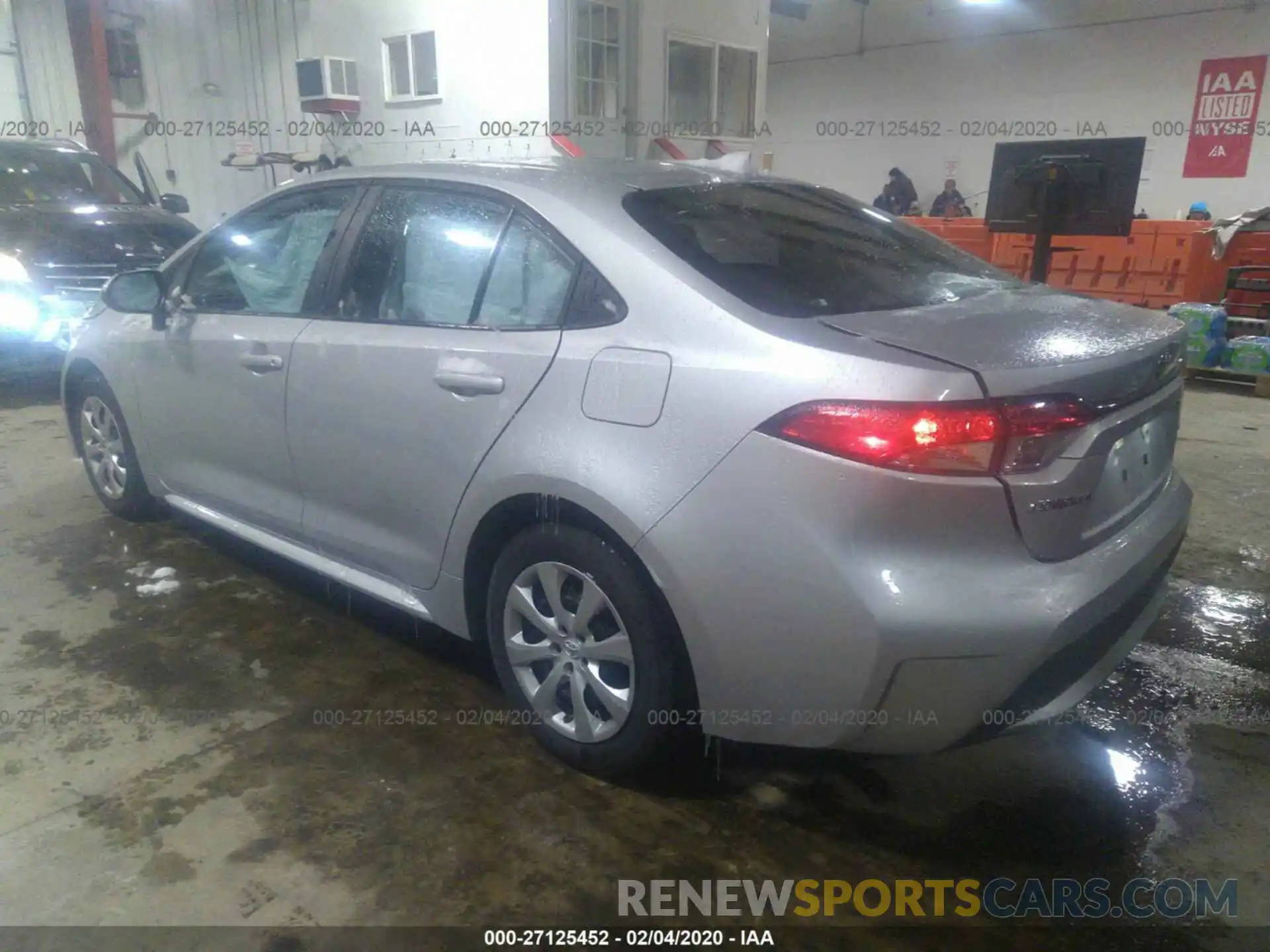 3 Photograph of a damaged car 5YFEPRAE9LP028485 TOYOTA COROLLA 2020