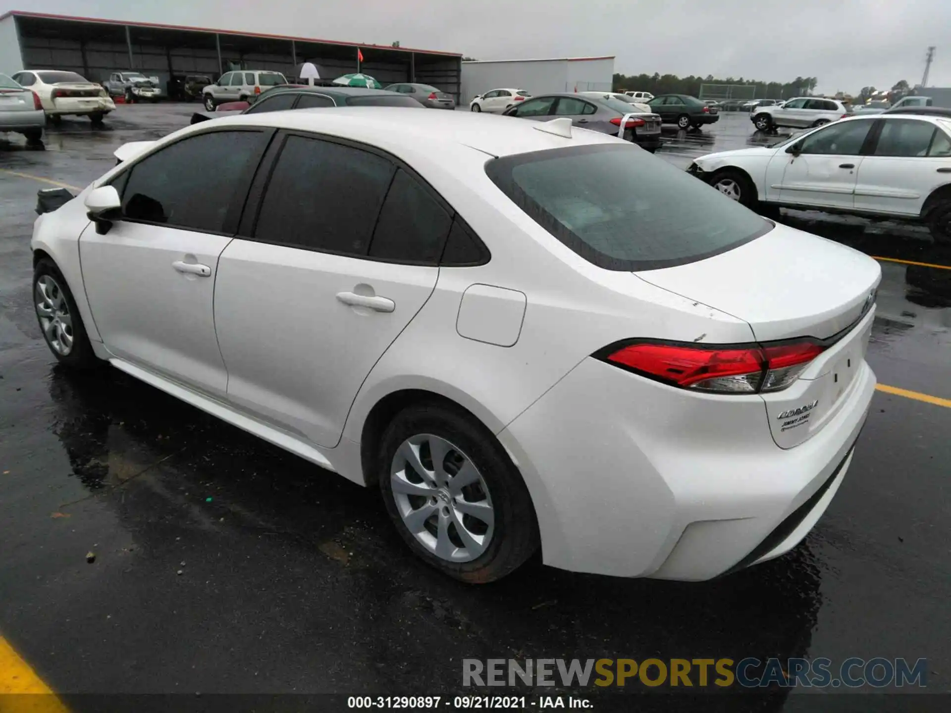 3 Photograph of a damaged car 5YFEPRAE9LP028972 TOYOTA COROLLA 2020