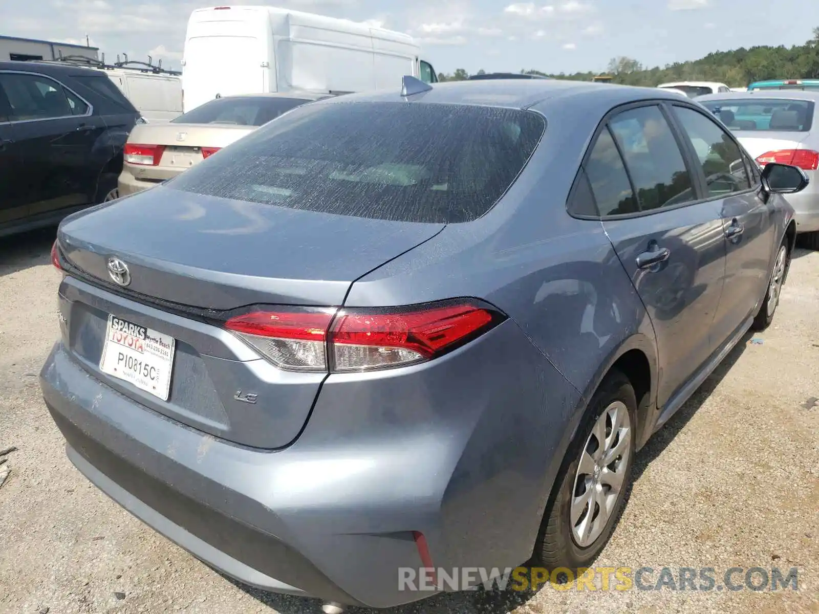 4 Photograph of a damaged car 5YFEPRAE9LP029006 TOYOTA COROLLA 2020