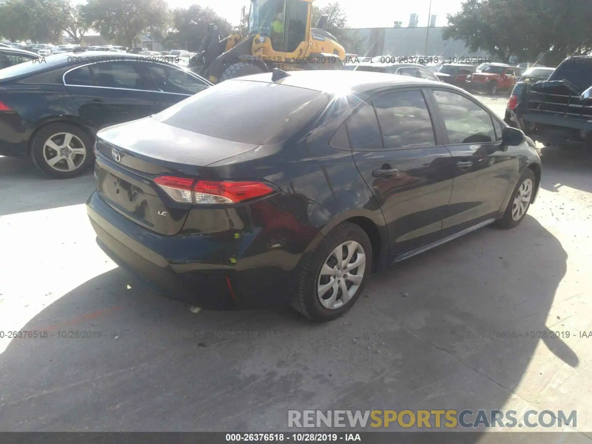 4 Photograph of a damaged car 5YFEPRAE9LP029247 TOYOTA COROLLA 2020