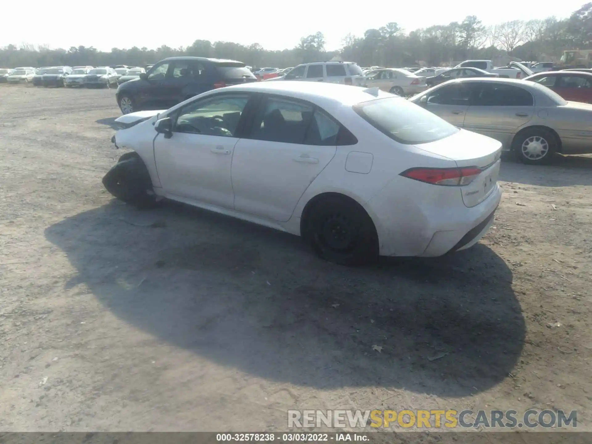 3 Photograph of a damaged car 5YFEPRAE9LP029457 TOYOTA COROLLA 2020