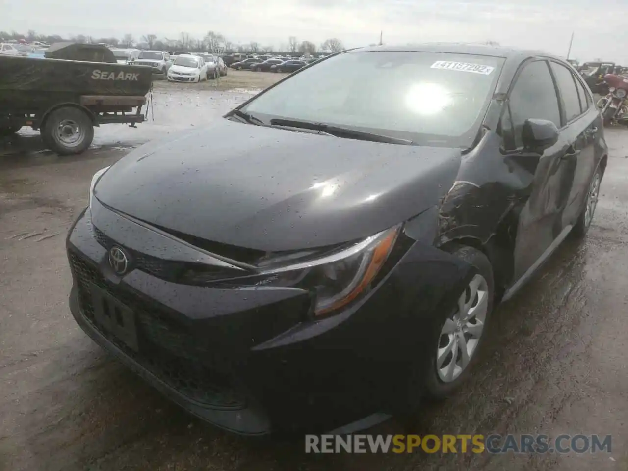 2 Photograph of a damaged car 5YFEPRAE9LP029653 TOYOTA COROLLA 2020