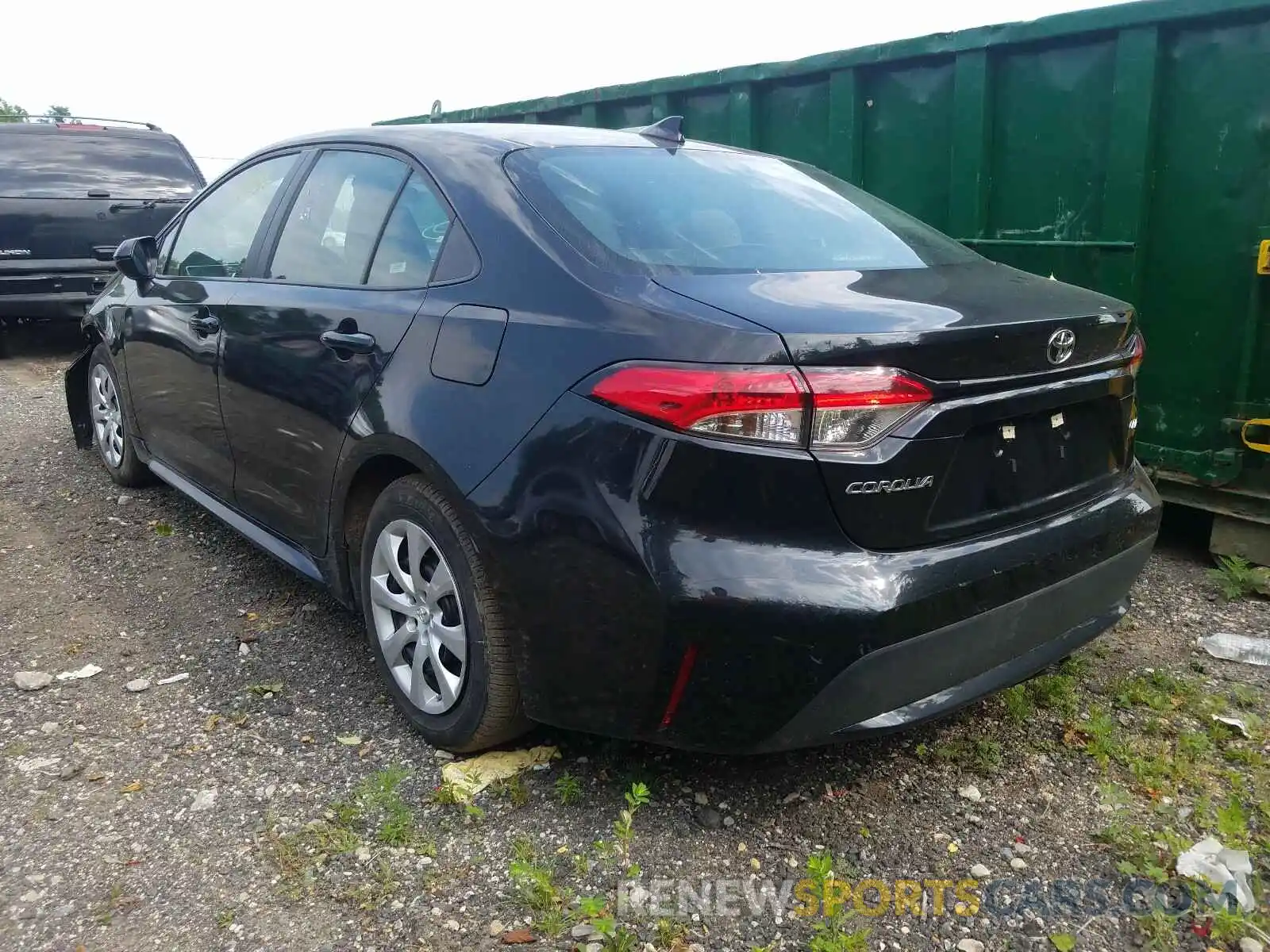 3 Photograph of a damaged car 5YFEPRAE9LP030916 TOYOTA COROLLA 2020