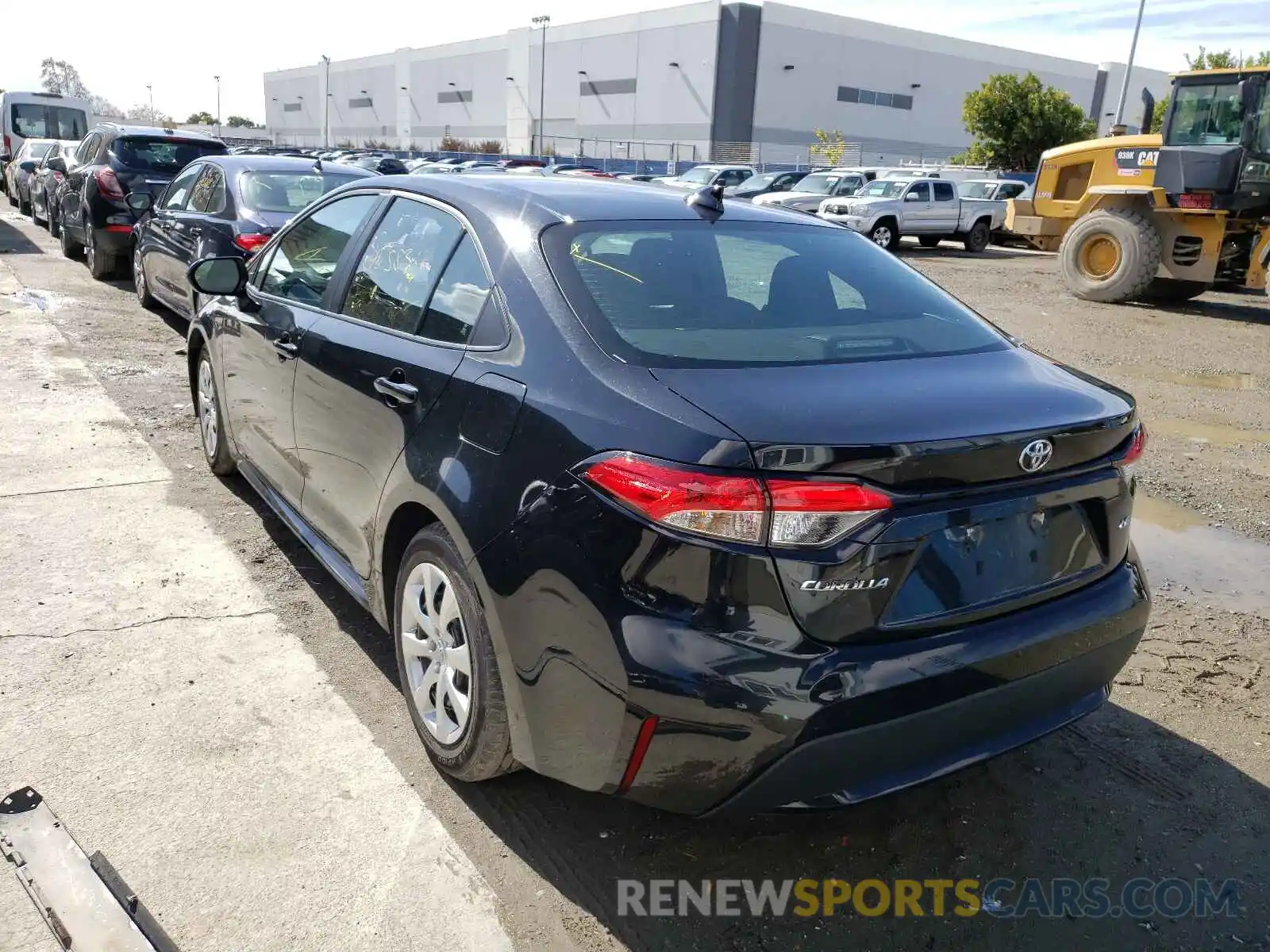 3 Photograph of a damaged car 5YFEPRAE9LP033203 TOYOTA COROLLA 2020