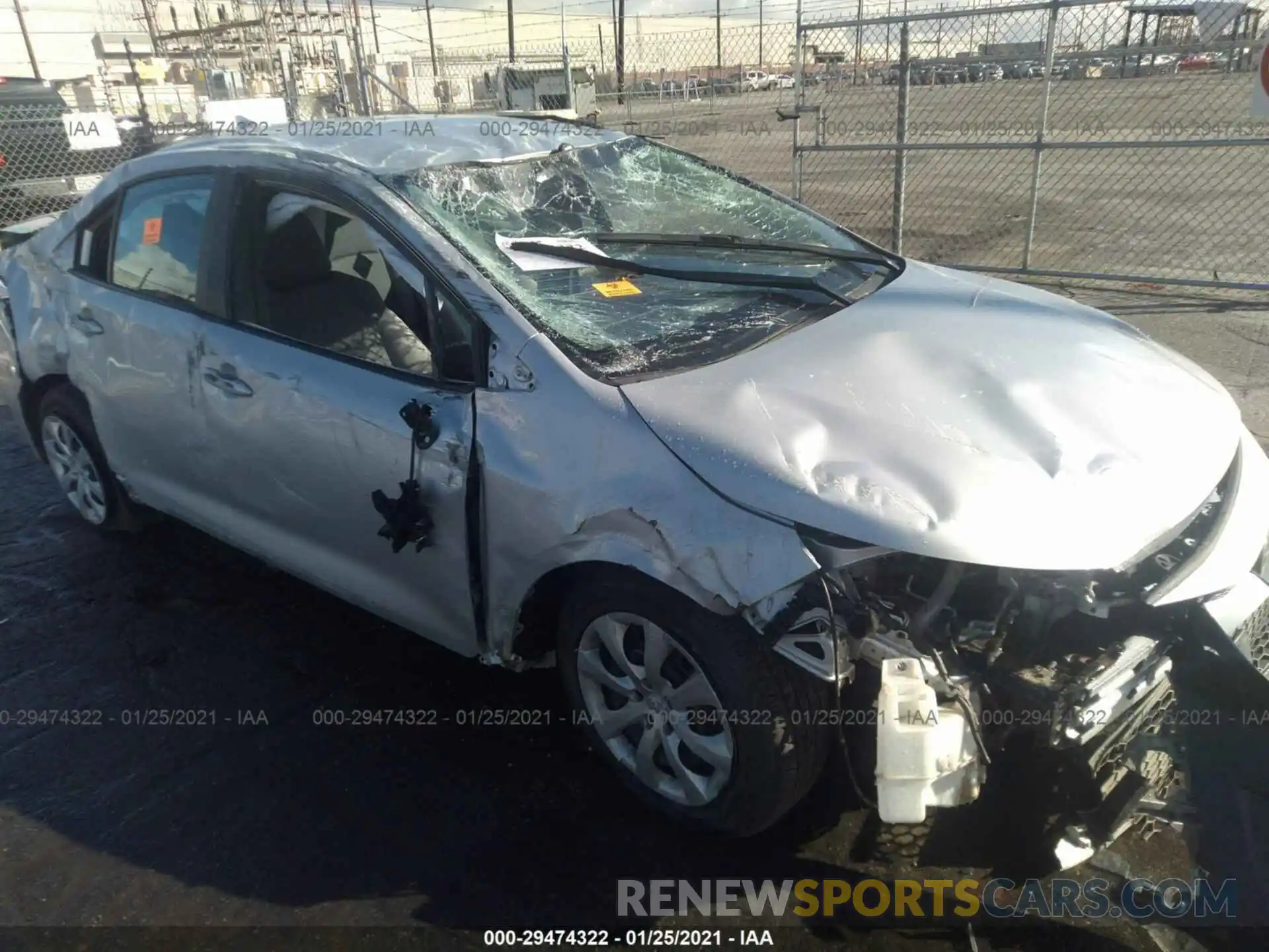 6 Photograph of a damaged car 5YFEPRAE9LP034724 TOYOTA COROLLA 2020