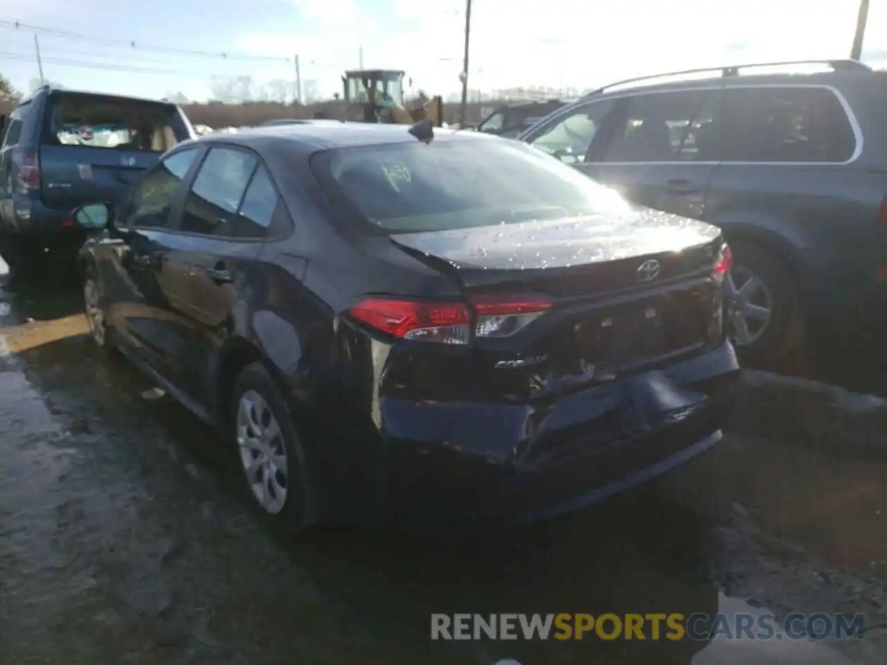 3 Photograph of a damaged car 5YFEPRAE9LP036750 TOYOTA COROLLA 2020