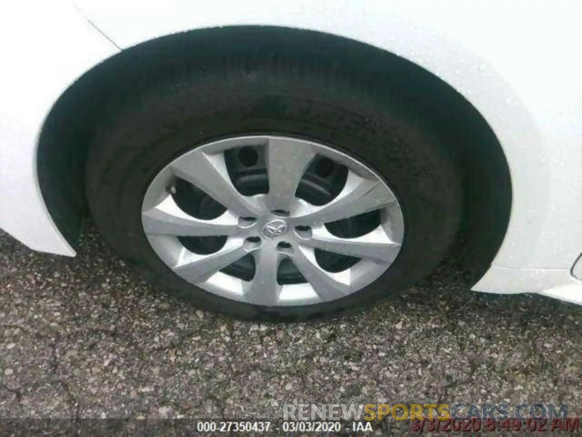 6 Photograph of a damaged car 5YFEPRAE9LP038384 TOYOTA COROLLA 2020