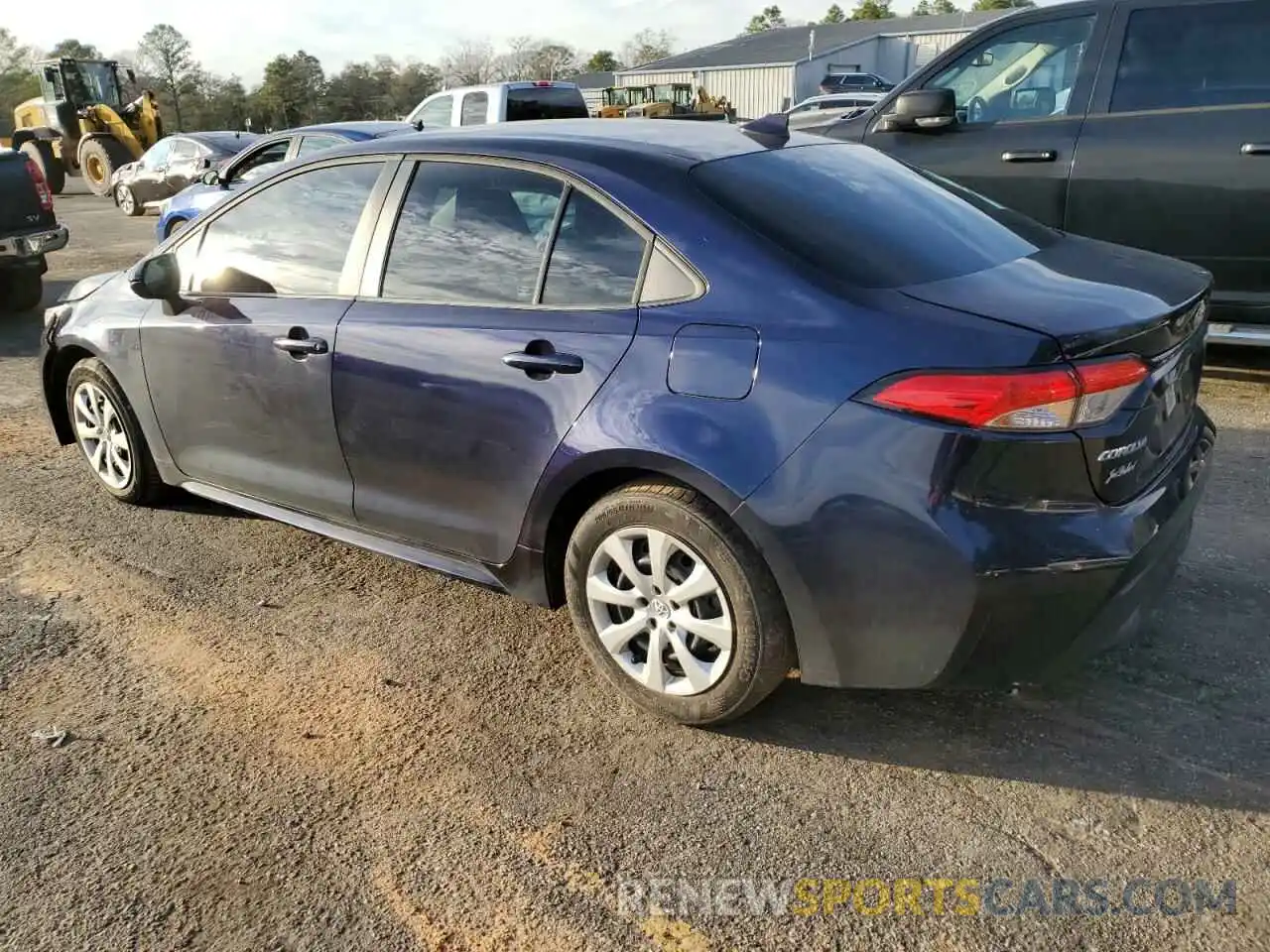 2 Photograph of a damaged car 5YFEPRAE9LP038742 TOYOTA COROLLA 2020