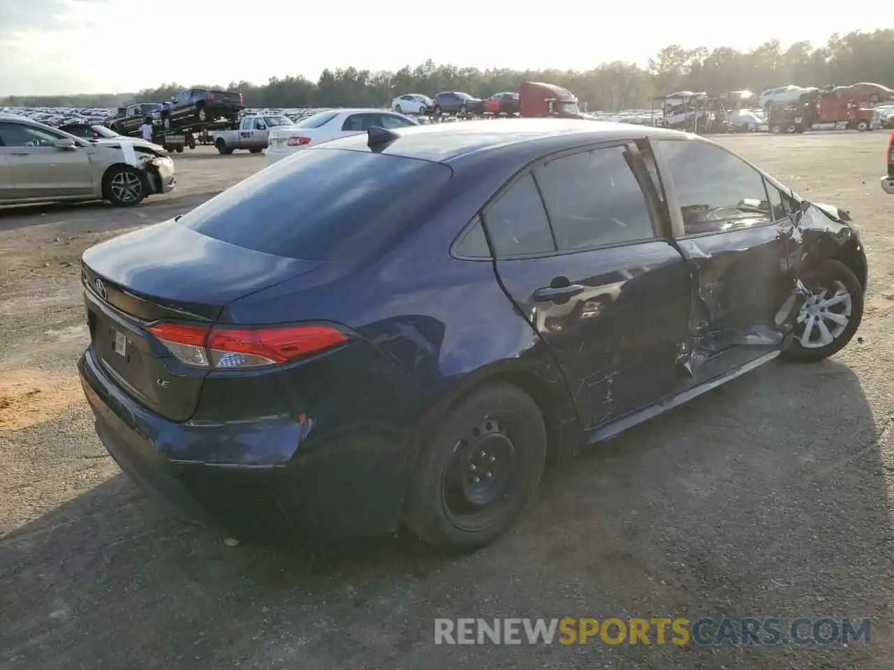 3 Photograph of a damaged car 5YFEPRAE9LP038742 TOYOTA COROLLA 2020