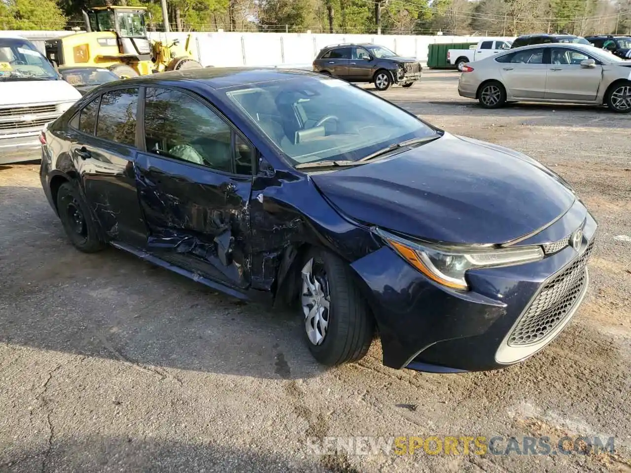 4 Photograph of a damaged car 5YFEPRAE9LP038742 TOYOTA COROLLA 2020