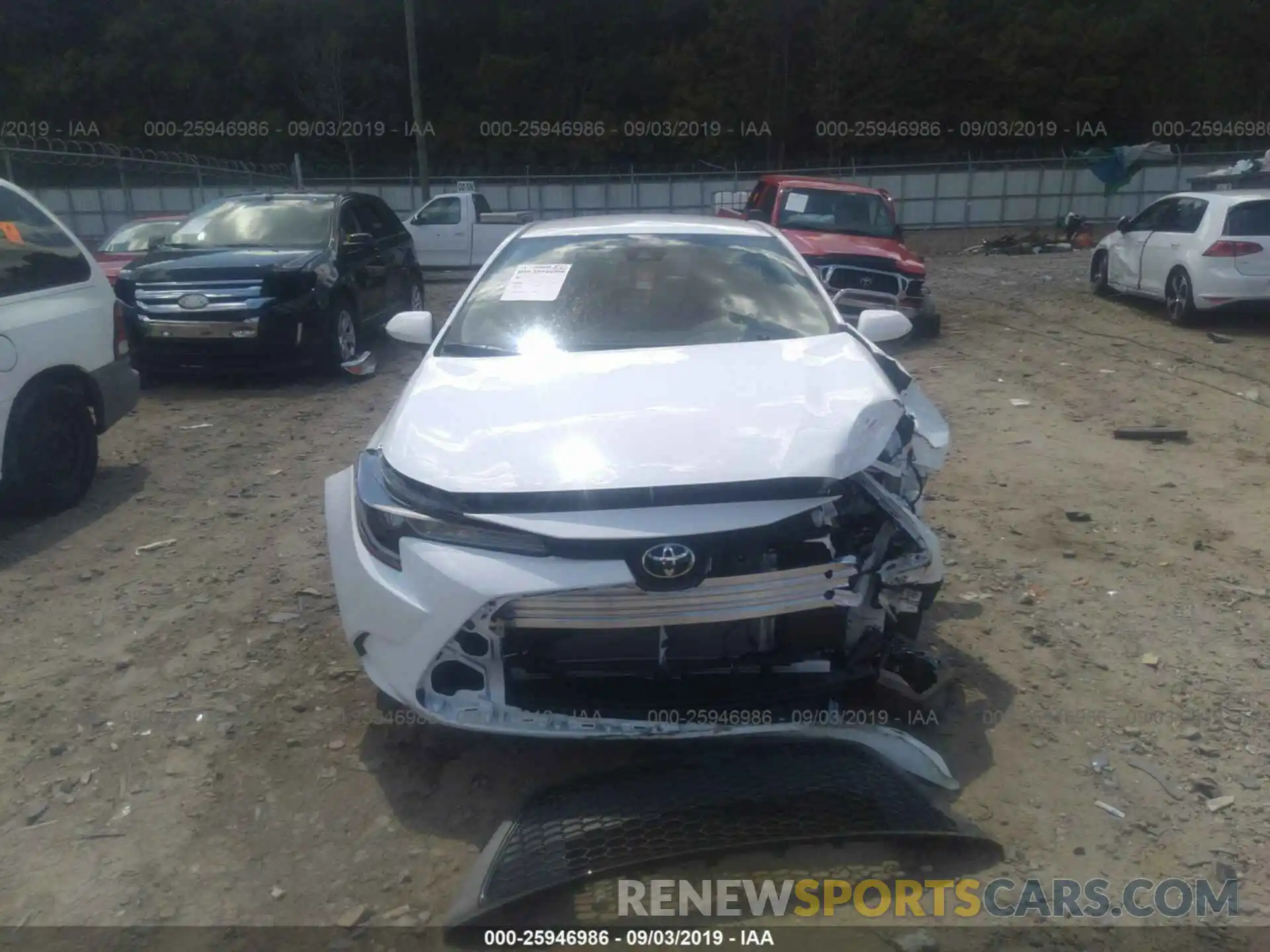 6 Photograph of a damaged car 5YFEPRAE9LP039275 TOYOTA COROLLA 2020