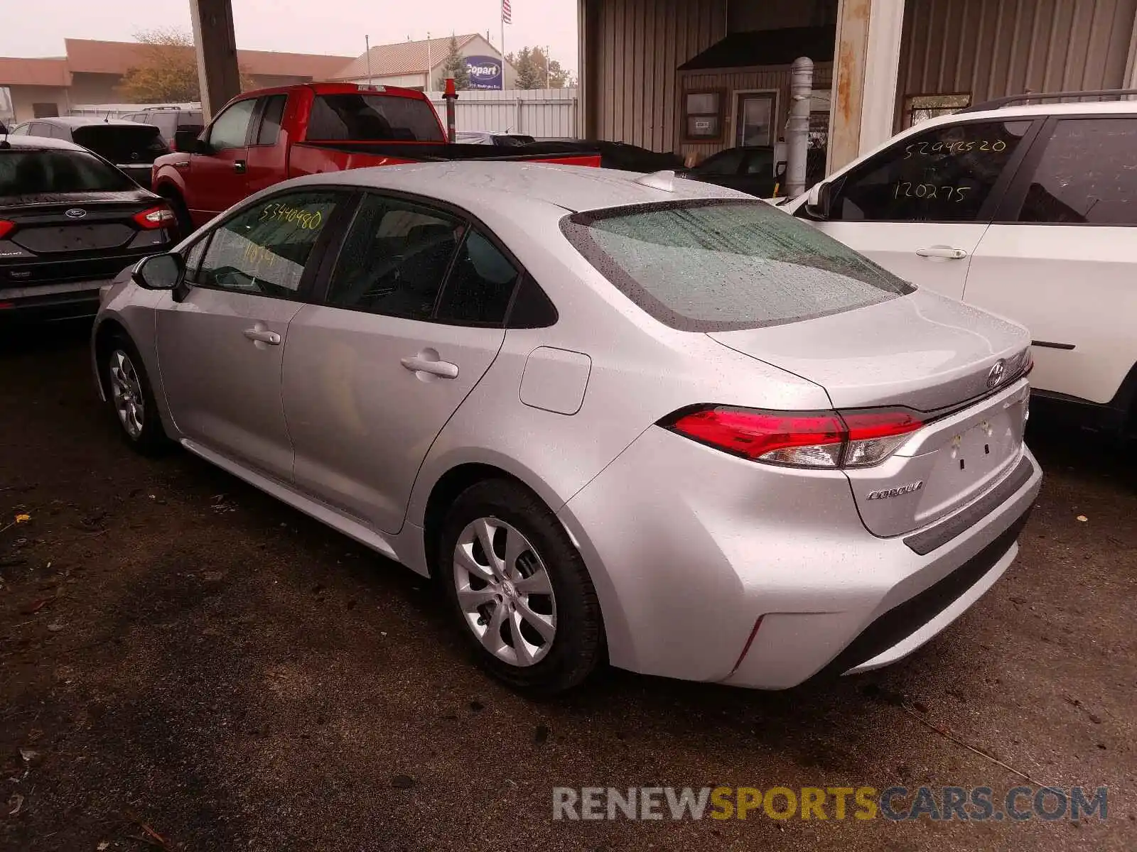 3 Photograph of a damaged car 5YFEPRAE9LP039373 TOYOTA COROLLA 2020