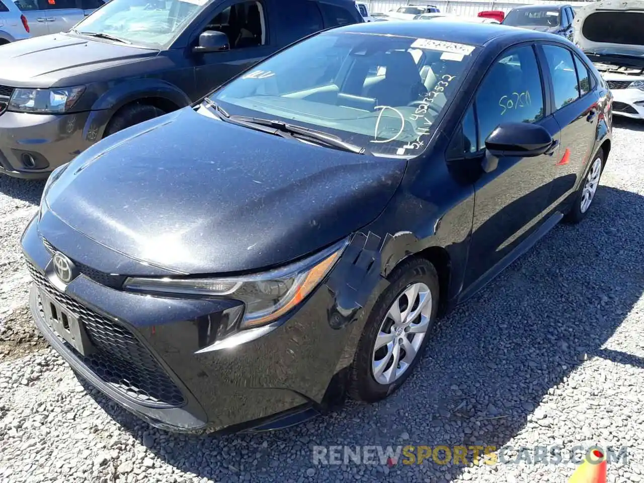 9 Photograph of a damaged car 5YFEPRAE9LP039437 TOYOTA COROLLA 2020