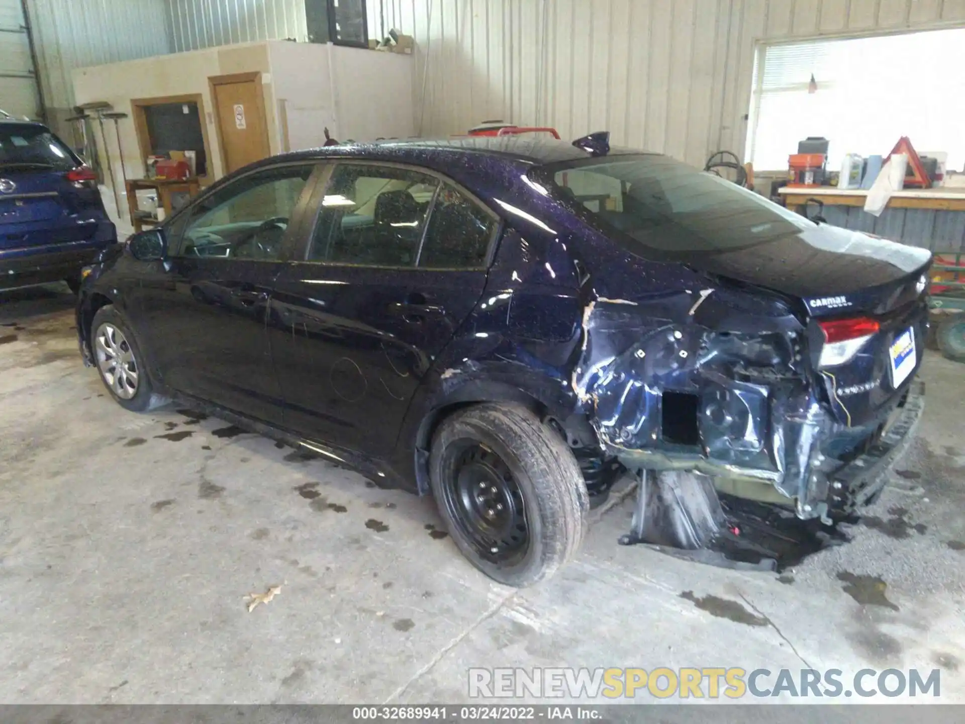 3 Photograph of a damaged car 5YFEPRAE9LP042189 TOYOTA COROLLA 2020