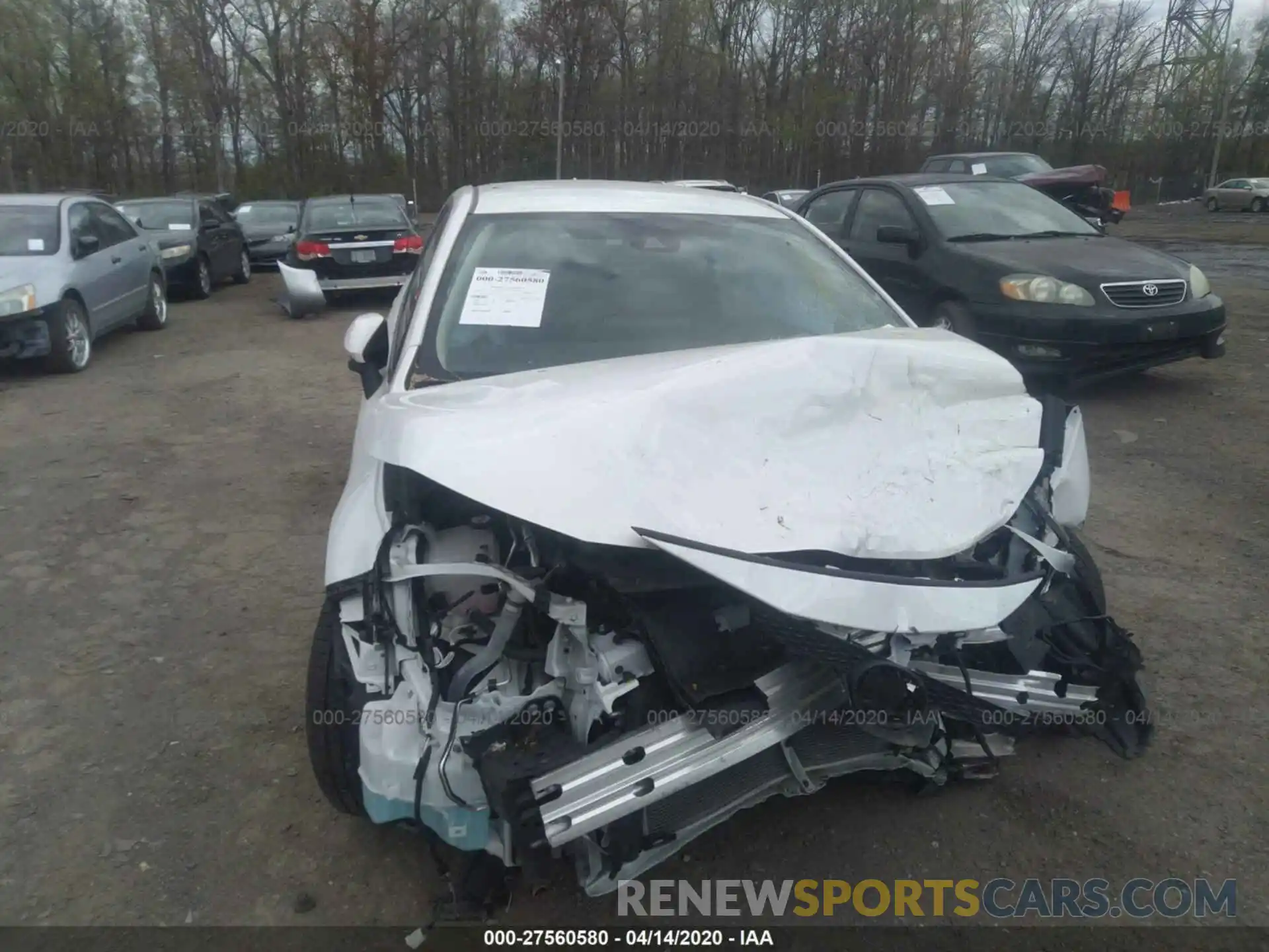 6 Photograph of a damaged car 5YFEPRAE9LP045514 TOYOTA COROLLA 2020