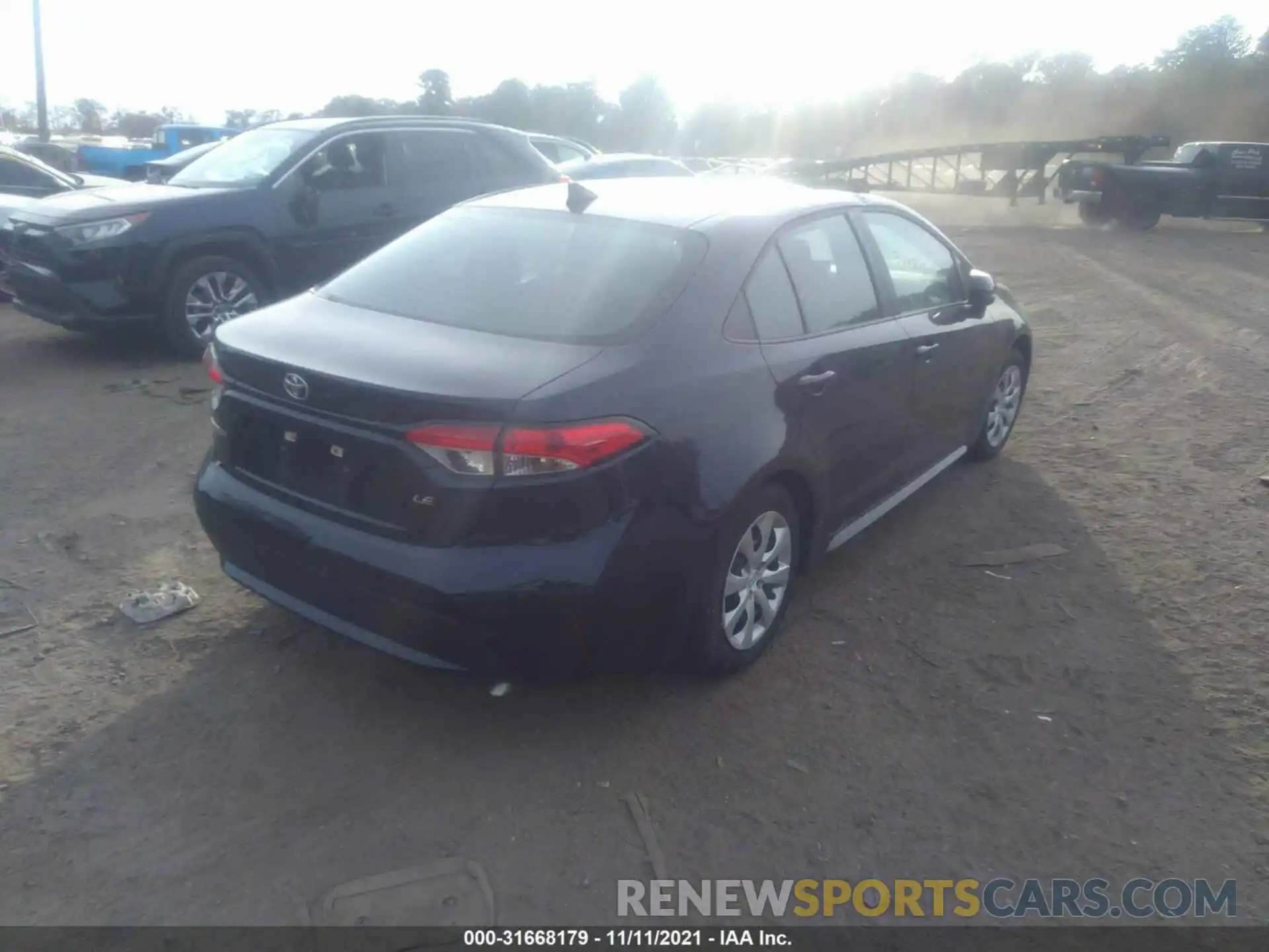 4 Photograph of a damaged car 5YFEPRAE9LP047862 TOYOTA COROLLA 2020