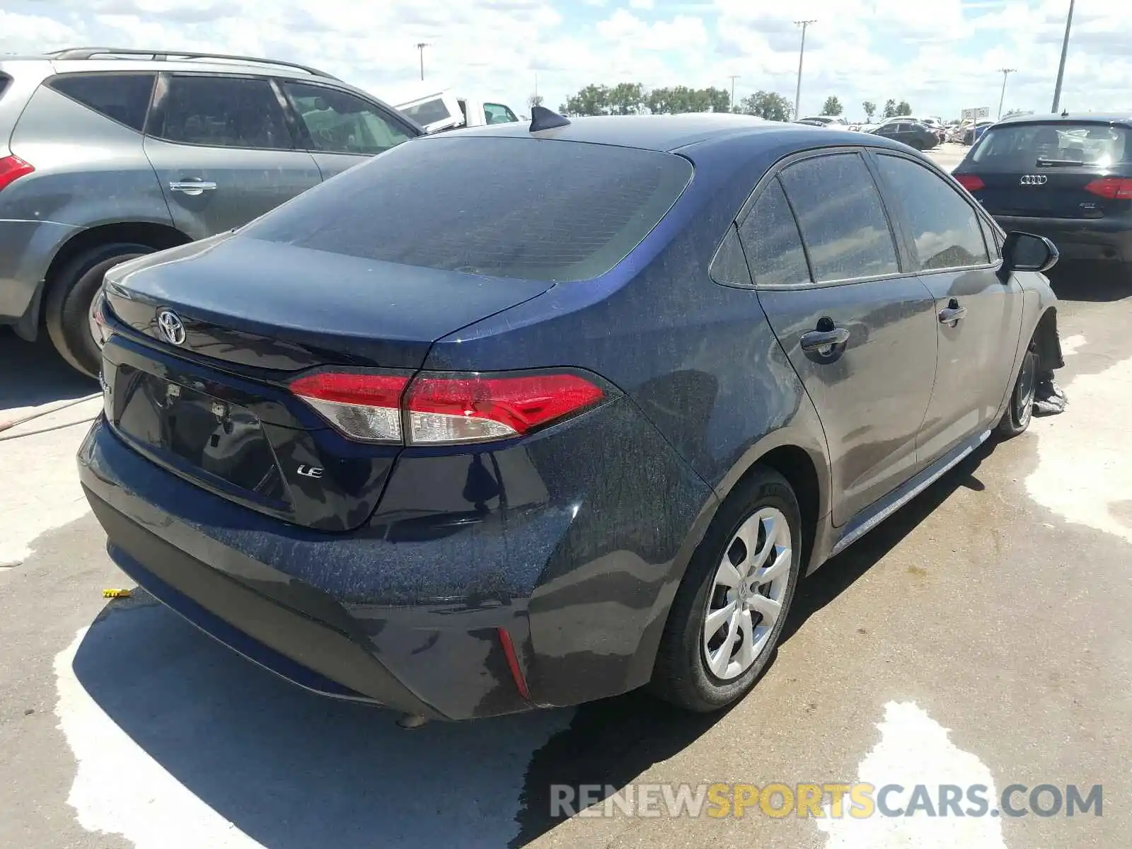 4 Photograph of a damaged car 5YFEPRAE9LP049756 TOYOTA COROLLA 2020