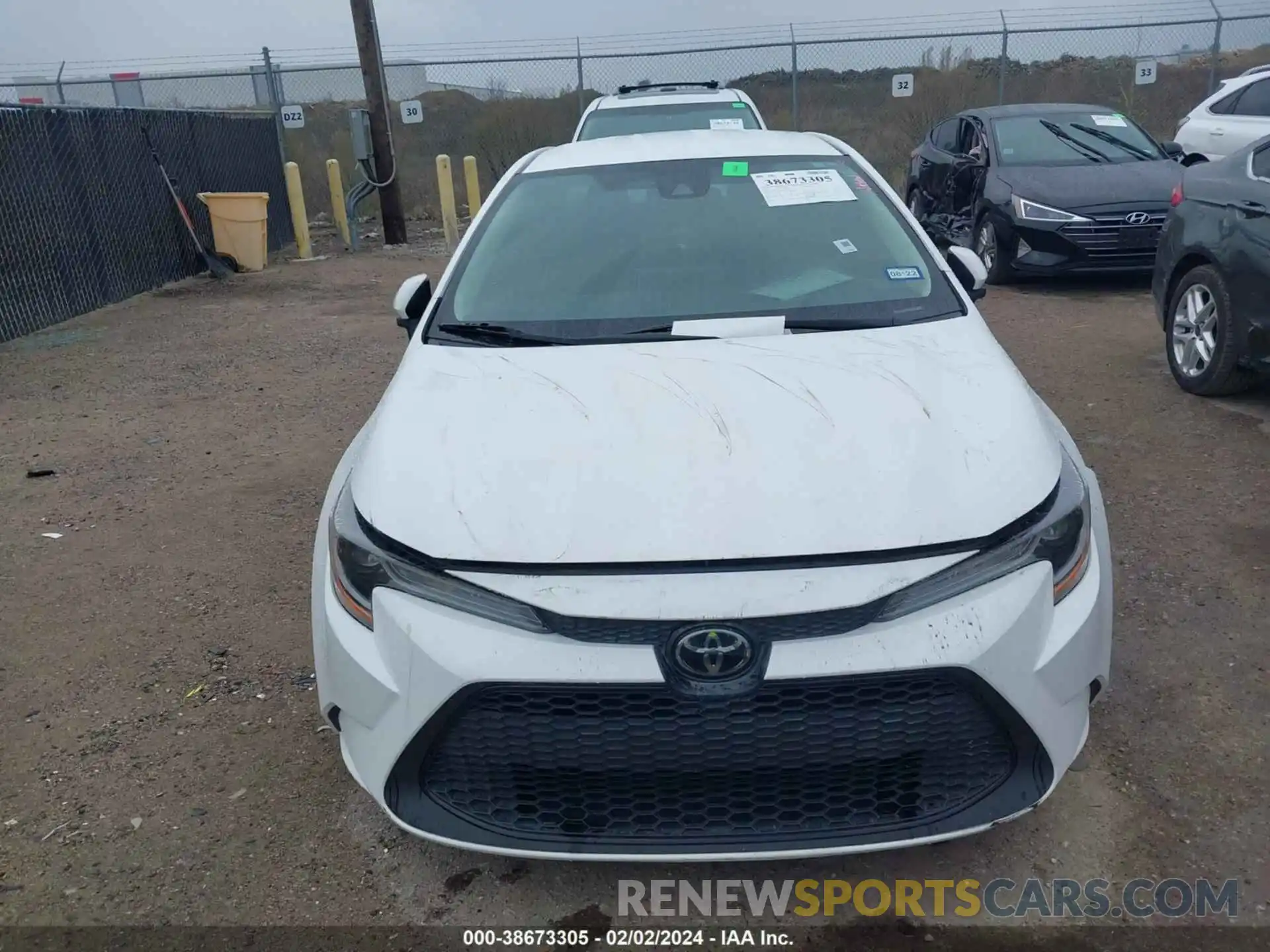 12 Photograph of a damaged car 5YFEPRAE9LP051099 TOYOTA COROLLA 2020