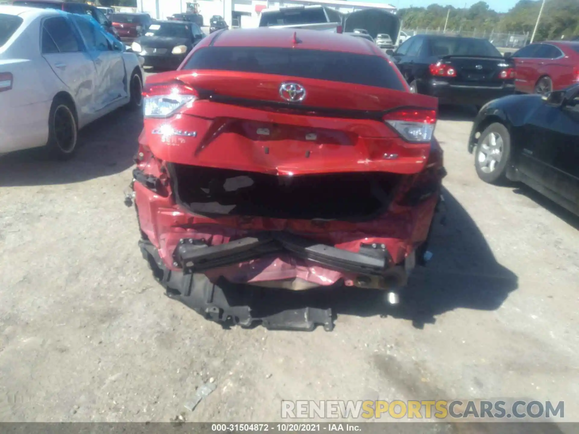 6 Photograph of a damaged car 5YFEPRAE9LP053788 TOYOTA COROLLA 2020