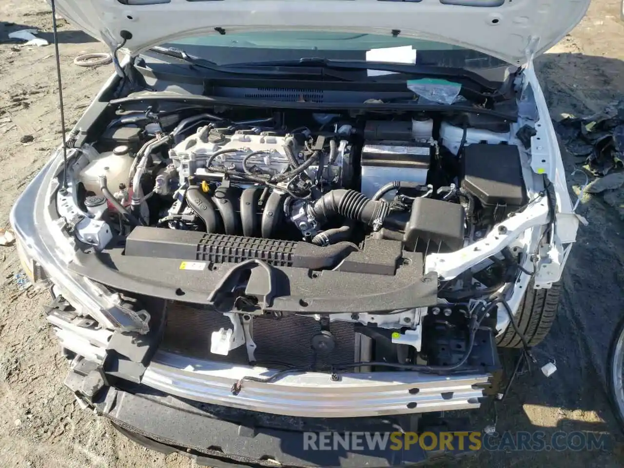 7 Photograph of a damaged car 5YFEPRAE9LP054746 TOYOTA COROLLA 2020