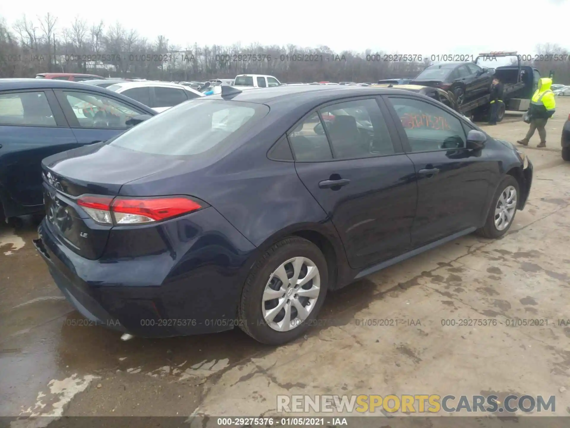 4 Photograph of a damaged car 5YFEPRAE9LP055248 TOYOTA COROLLA 2020