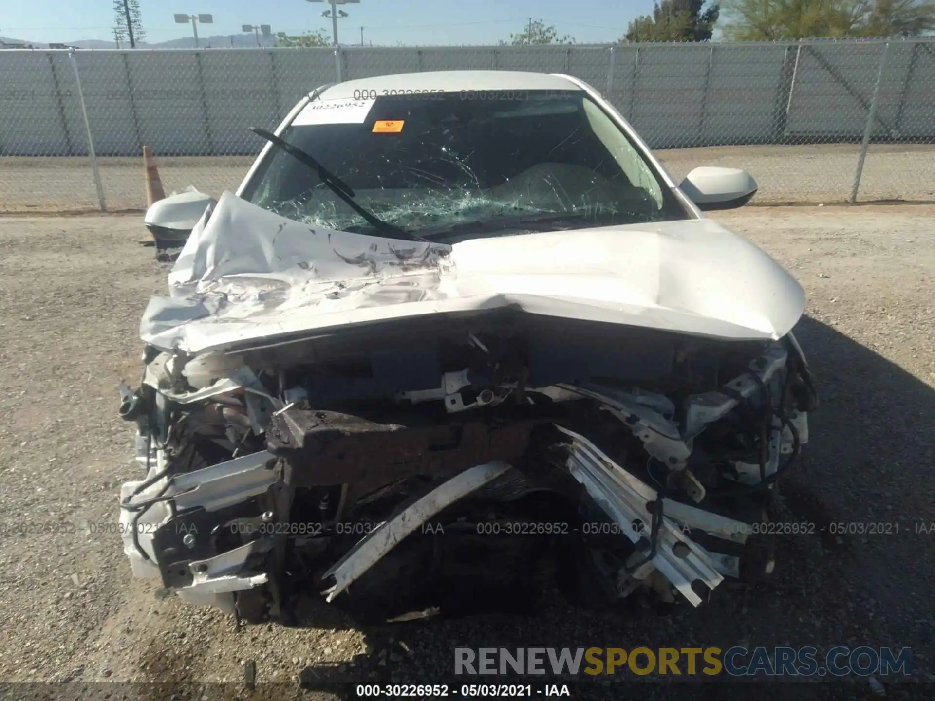 6 Photograph of a damaged car 5YFEPRAE9LP058103 TOYOTA COROLLA 2020