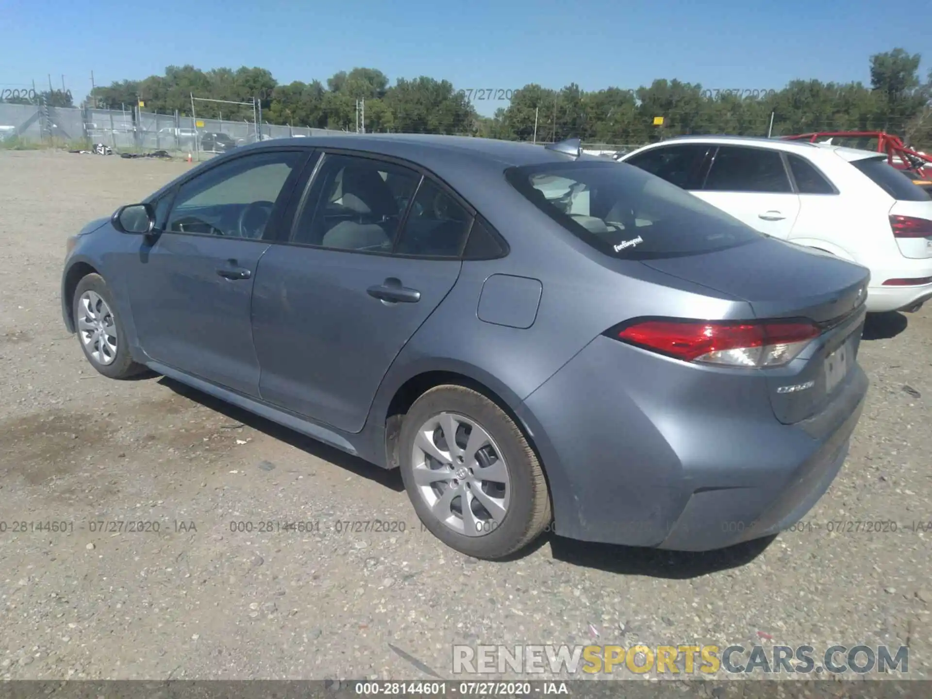 3 Photograph of a damaged car 5YFEPRAE9LP058733 TOYOTA COROLLA 2020