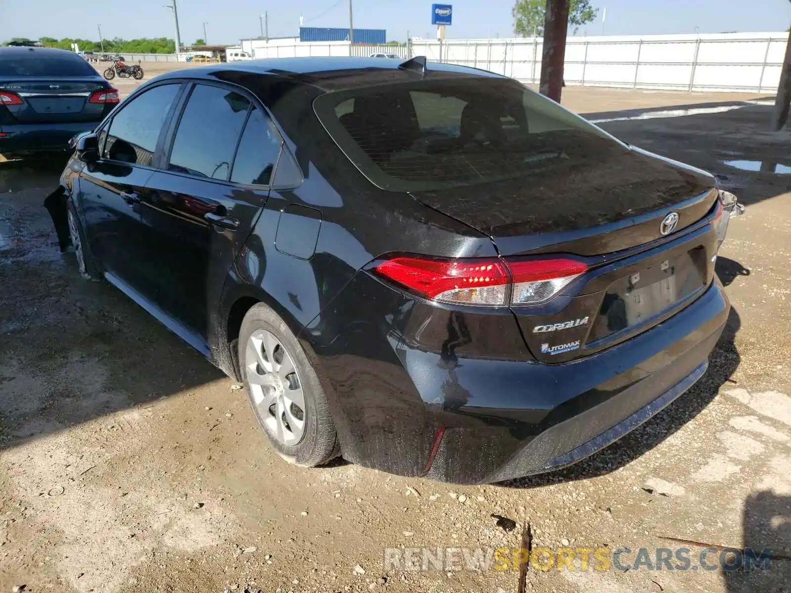 3 Photograph of a damaged car 5YFEPRAE9LP059008 TOYOTA COROLLA 2020