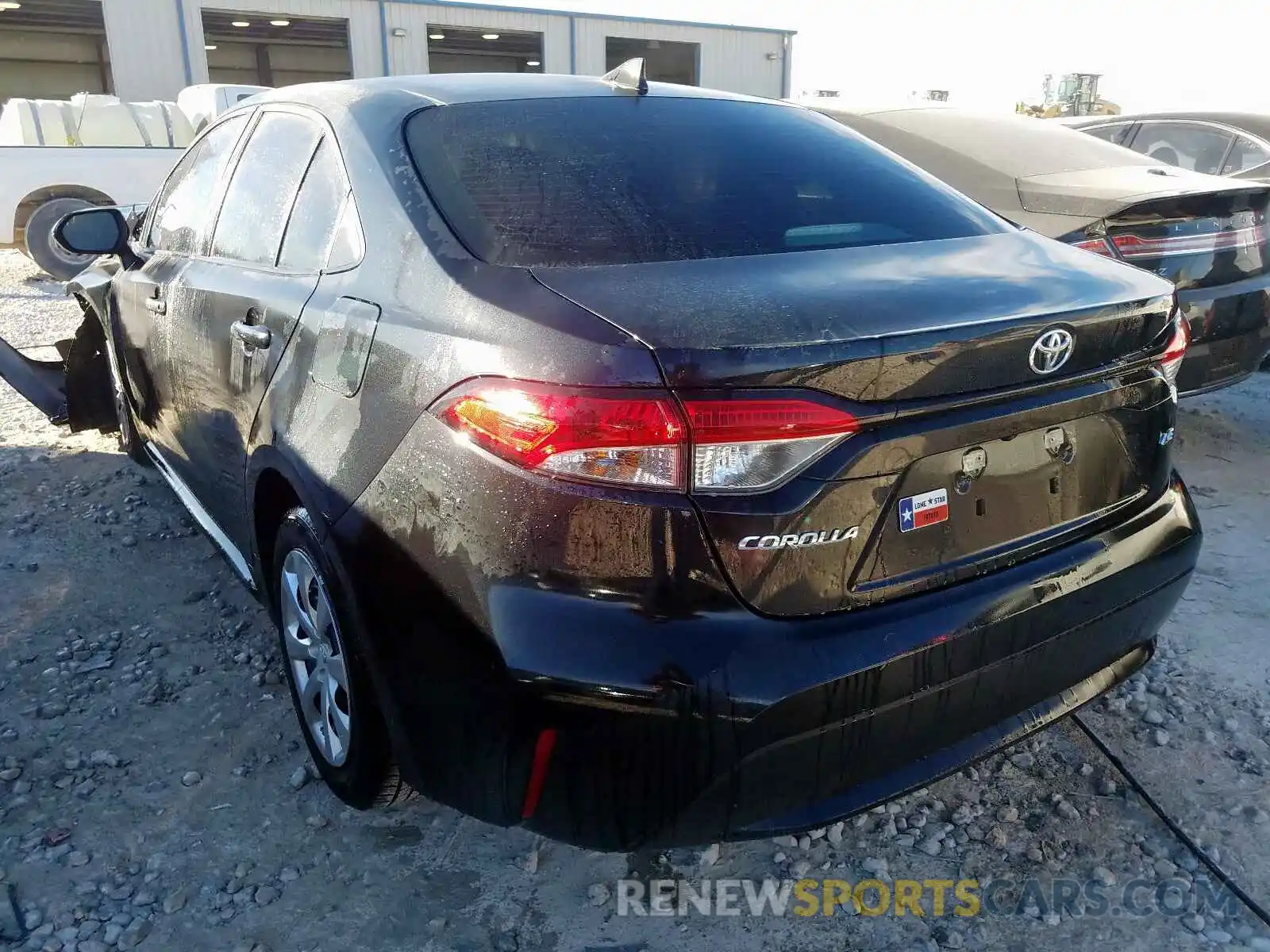 3 Photograph of a damaged car 5YFEPRAE9LP059316 TOYOTA COROLLA 2020