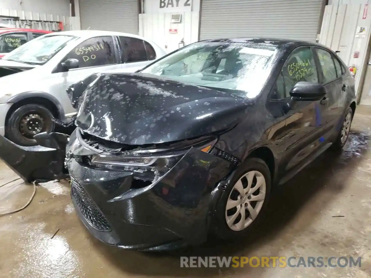 2 Photograph of a damaged car 5YFEPRAE9LP059333 TOYOTA COROLLA 2020