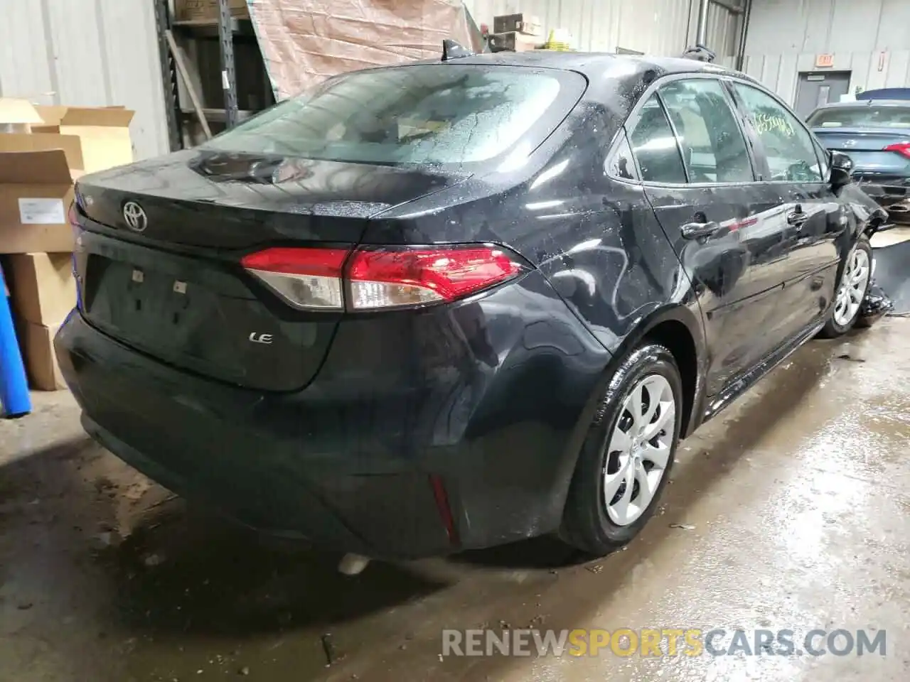 4 Photograph of a damaged car 5YFEPRAE9LP059333 TOYOTA COROLLA 2020