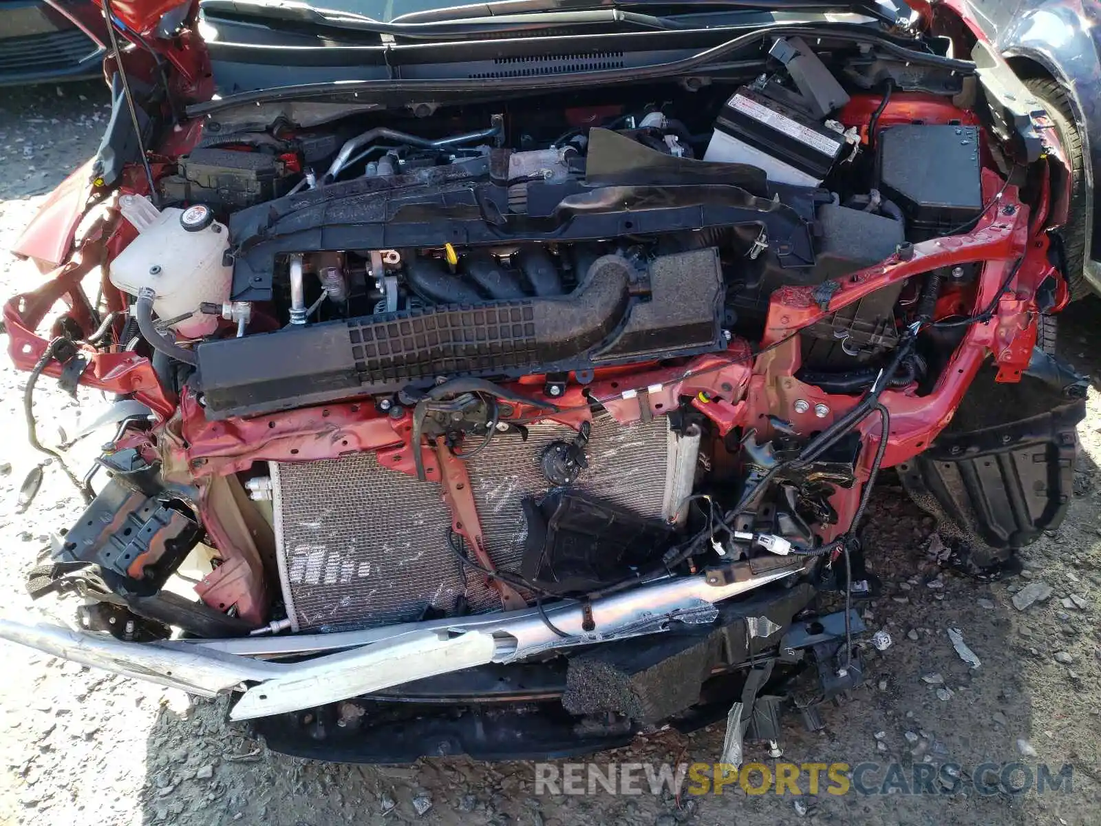 7 Photograph of a damaged car 5YFEPRAE9LP060482 TOYOTA COROLLA 2020