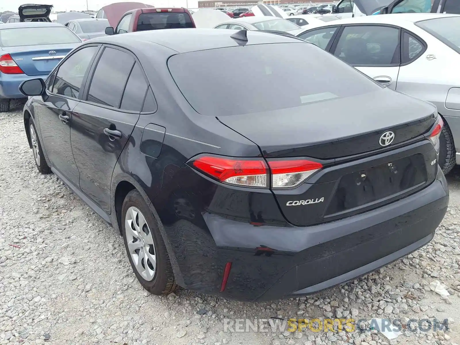 3 Photograph of a damaged car 5YFEPRAE9LP062037 TOYOTA COROLLA 2020