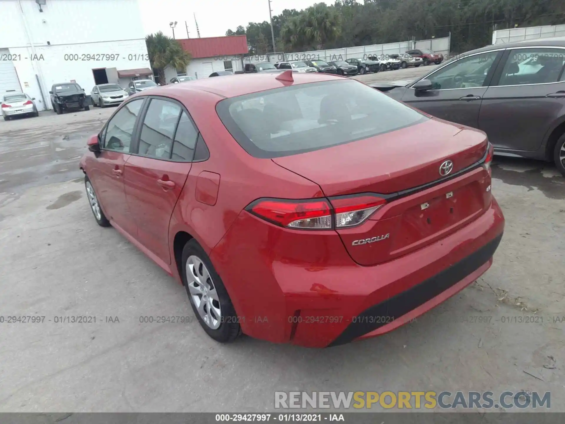 3 Photograph of a damaged car 5YFEPRAE9LP064922 TOYOTA COROLLA 2020