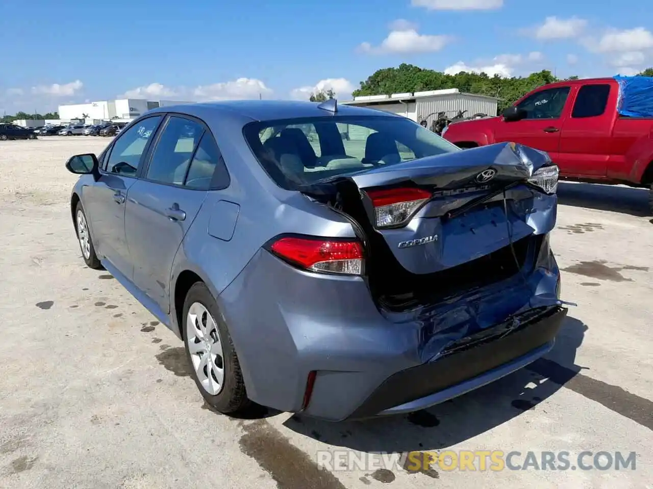 3 Photograph of a damaged car 5YFEPRAE9LP064984 TOYOTA COROLLA 2020