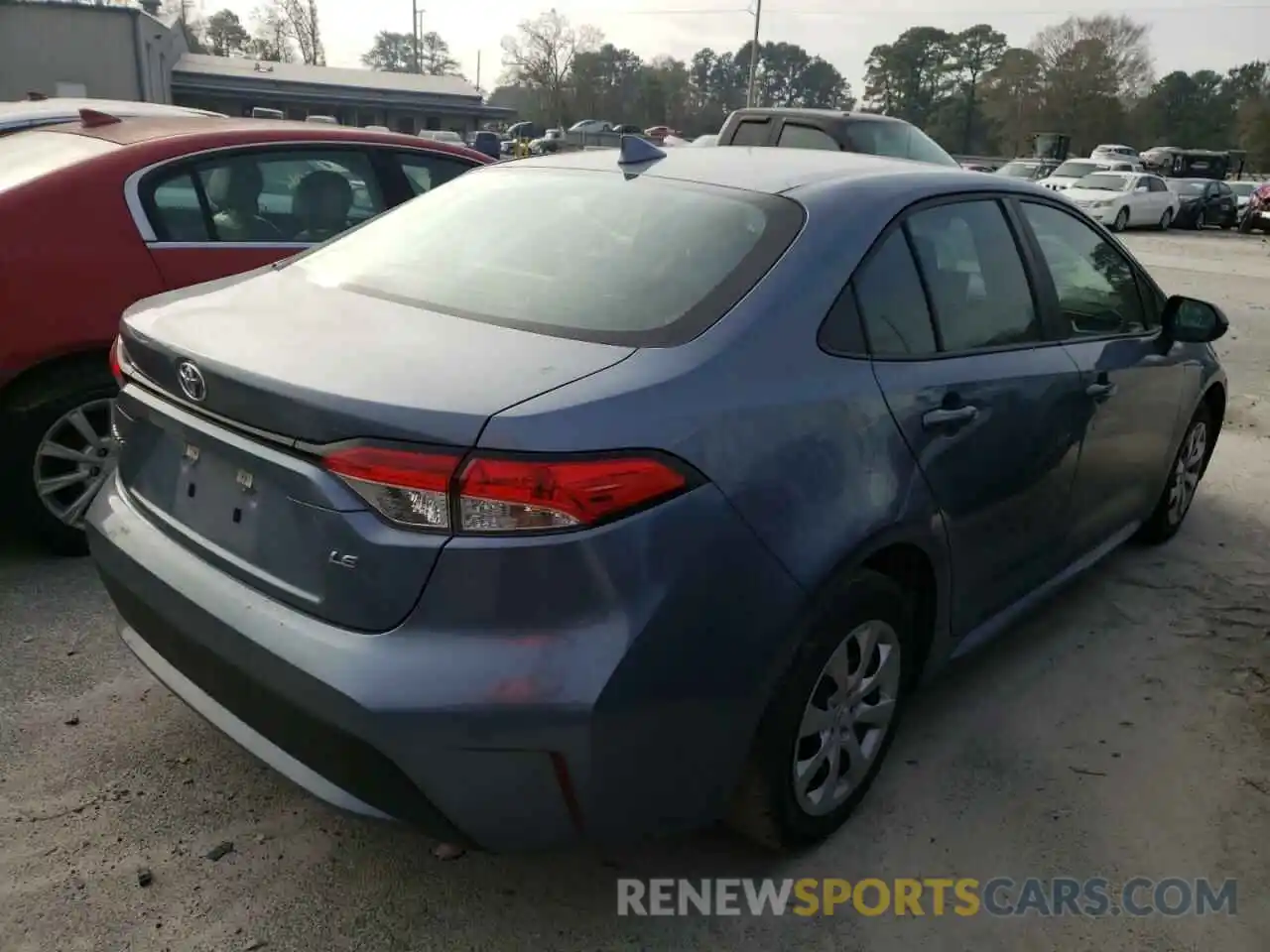 4 Photograph of a damaged car 5YFEPRAE9LP065858 TOYOTA COROLLA 2020