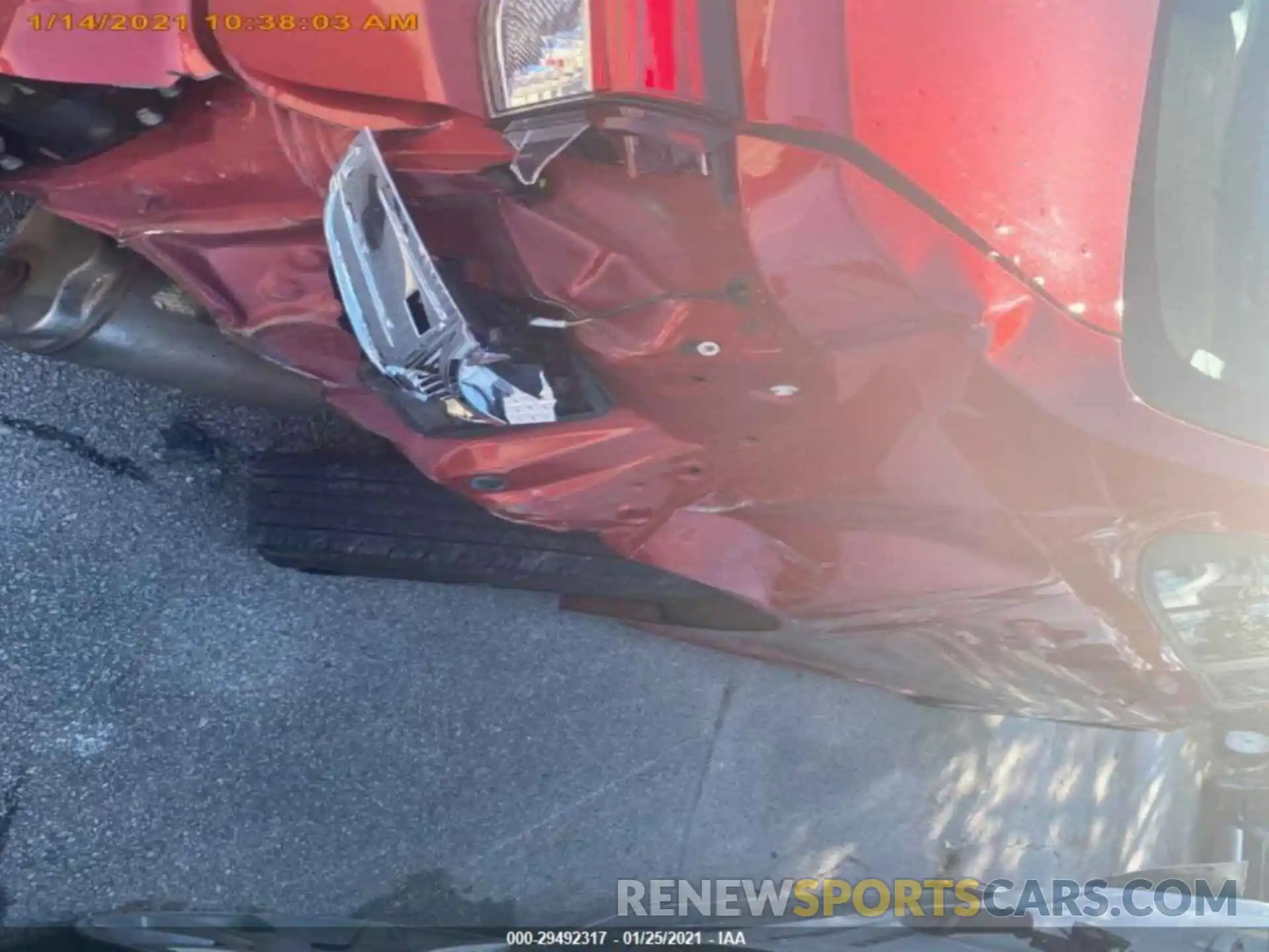 16 Photograph of a damaged car 5YFEPRAE9LP065973 TOYOTA COROLLA 2020